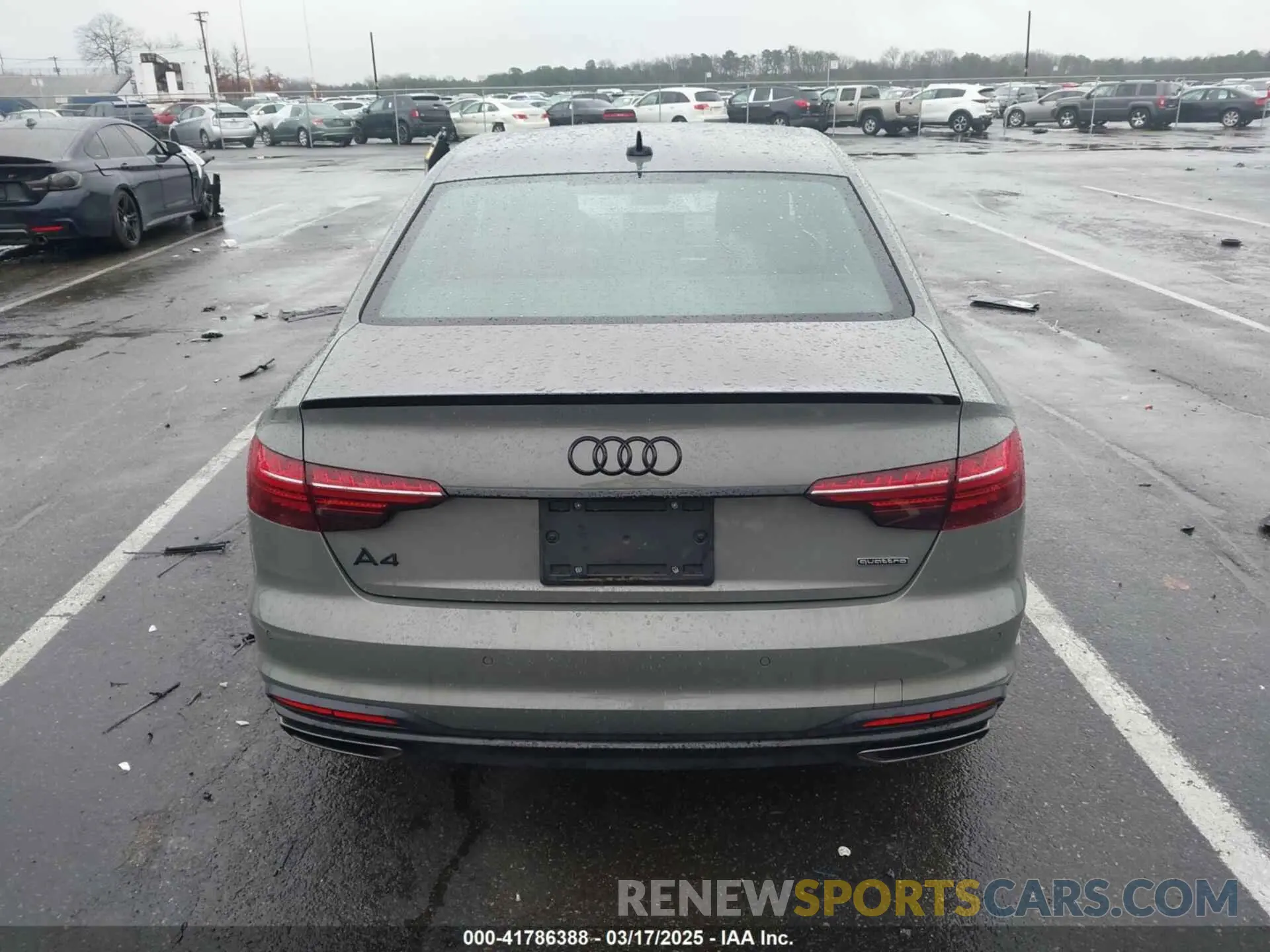 15 Photograph of a damaged car WAUFAAF49PA053062 AUDI A4 2023