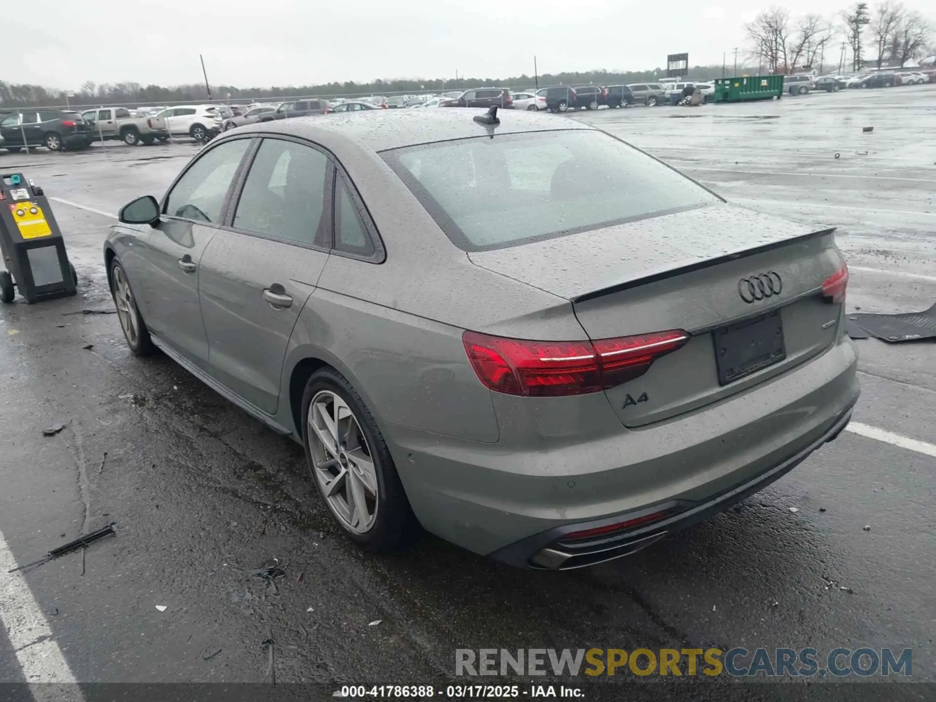 3 Photograph of a damaged car WAUFAAF49PA053062 AUDI A4 2023