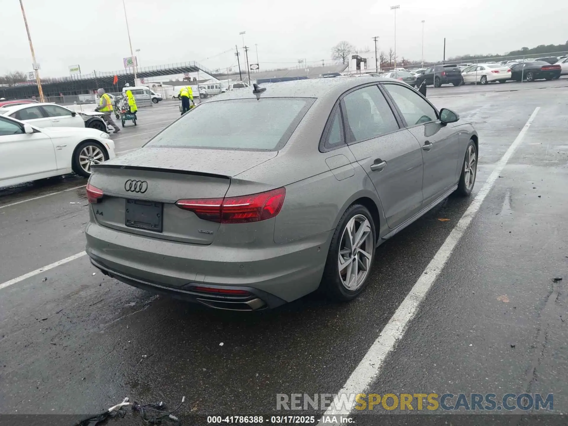 4 Photograph of a damaged car WAUFAAF49PA053062 AUDI A4 2023