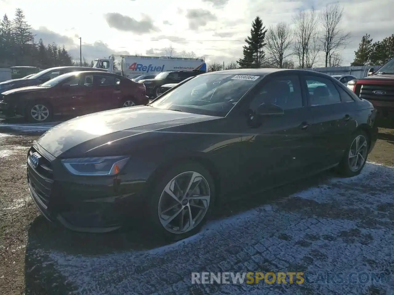 1 Photograph of a damaged car WAUAAAF47RN004979 AUDI A4 2024