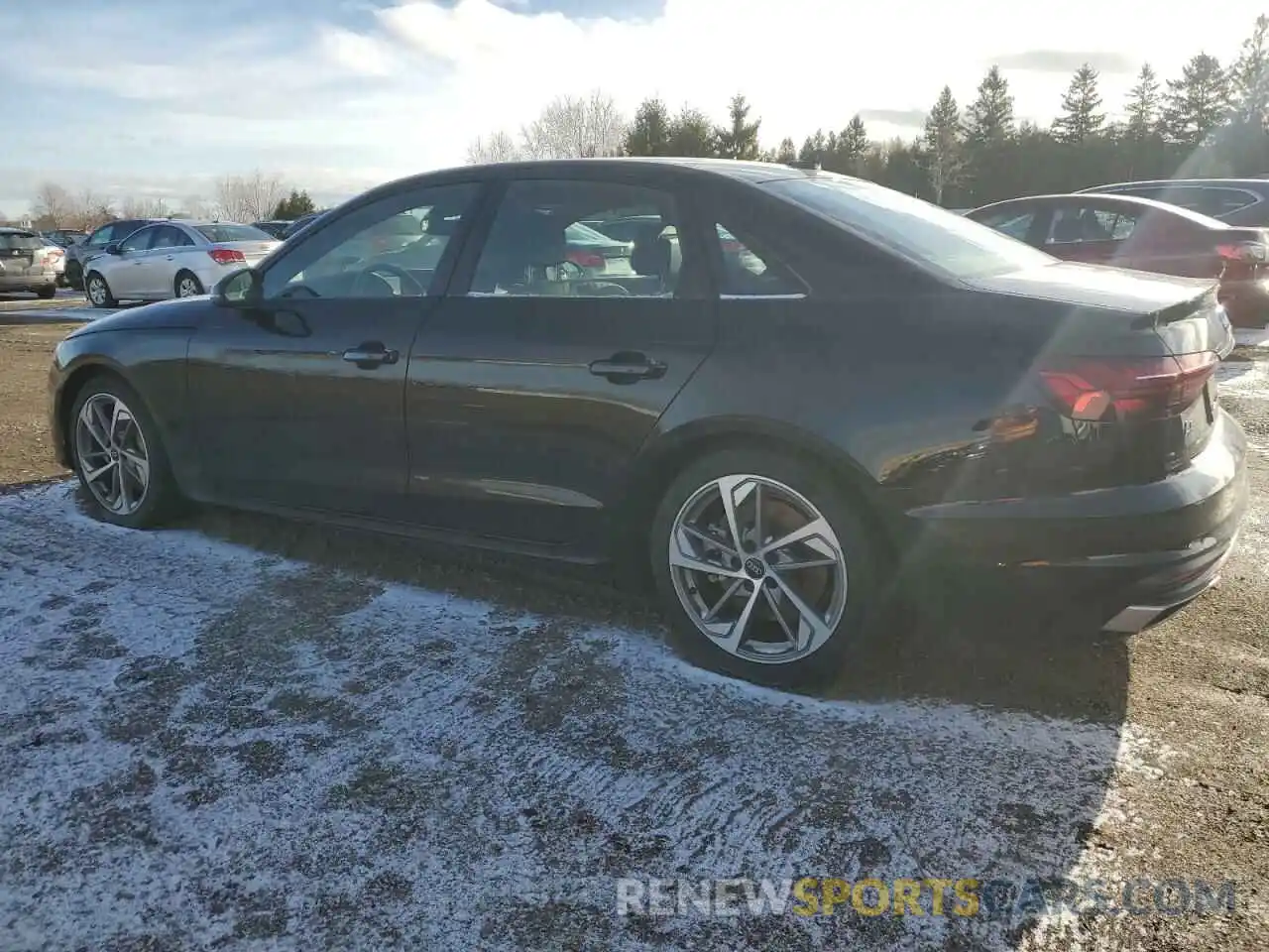 2 Photograph of a damaged car WAUAAAF47RN004979 AUDI A4 2024