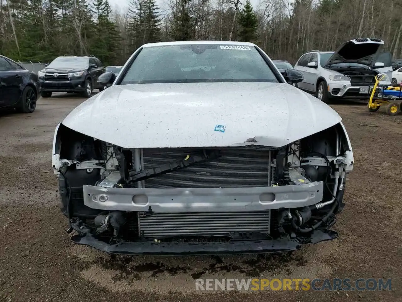 5 Photograph of a damaged car WAUAAAF4XRA061393 AUDI A4 2024