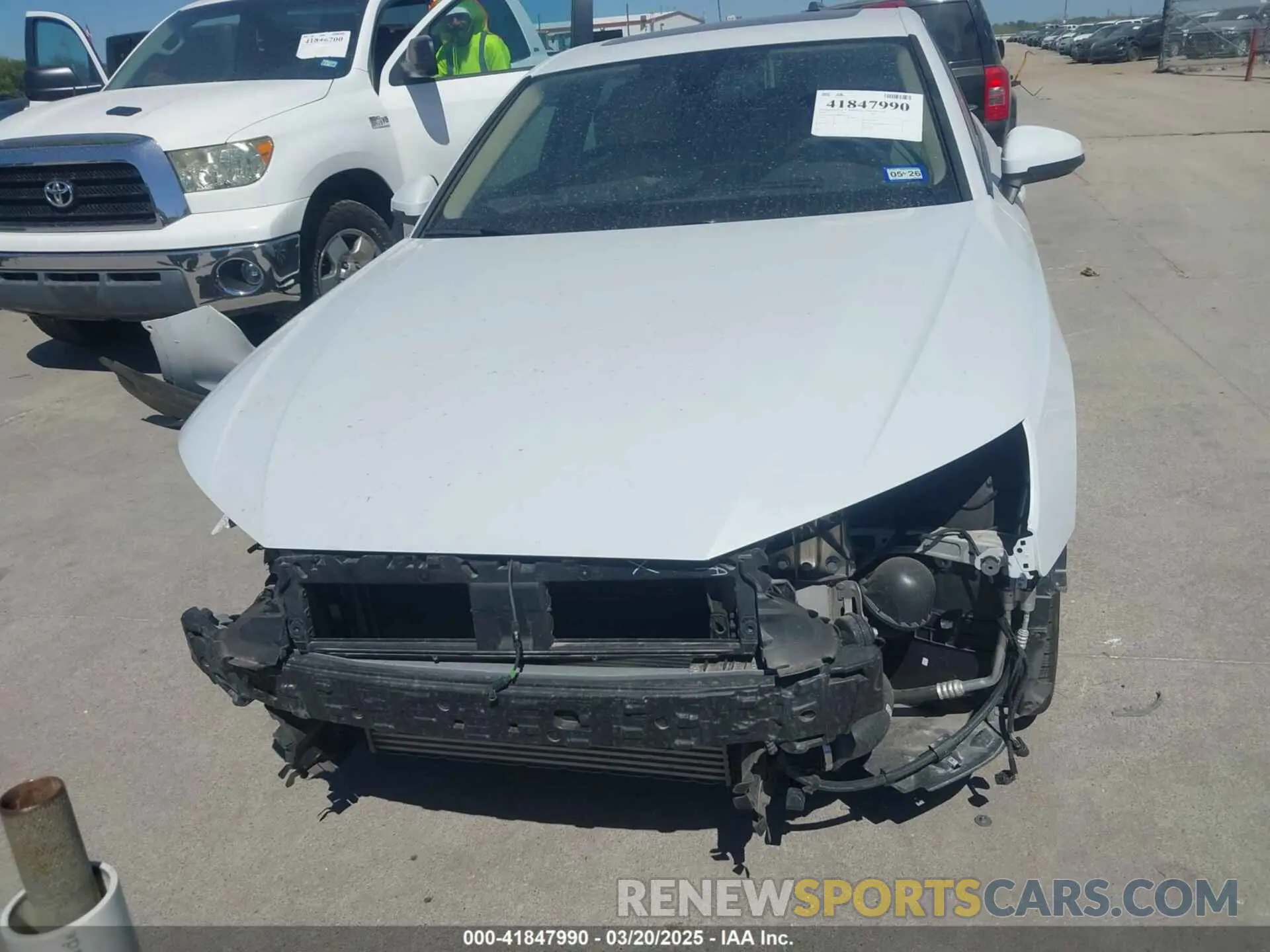 13 Photograph of a damaged car WAUBBAF48RN002241 AUDI A4 2024
