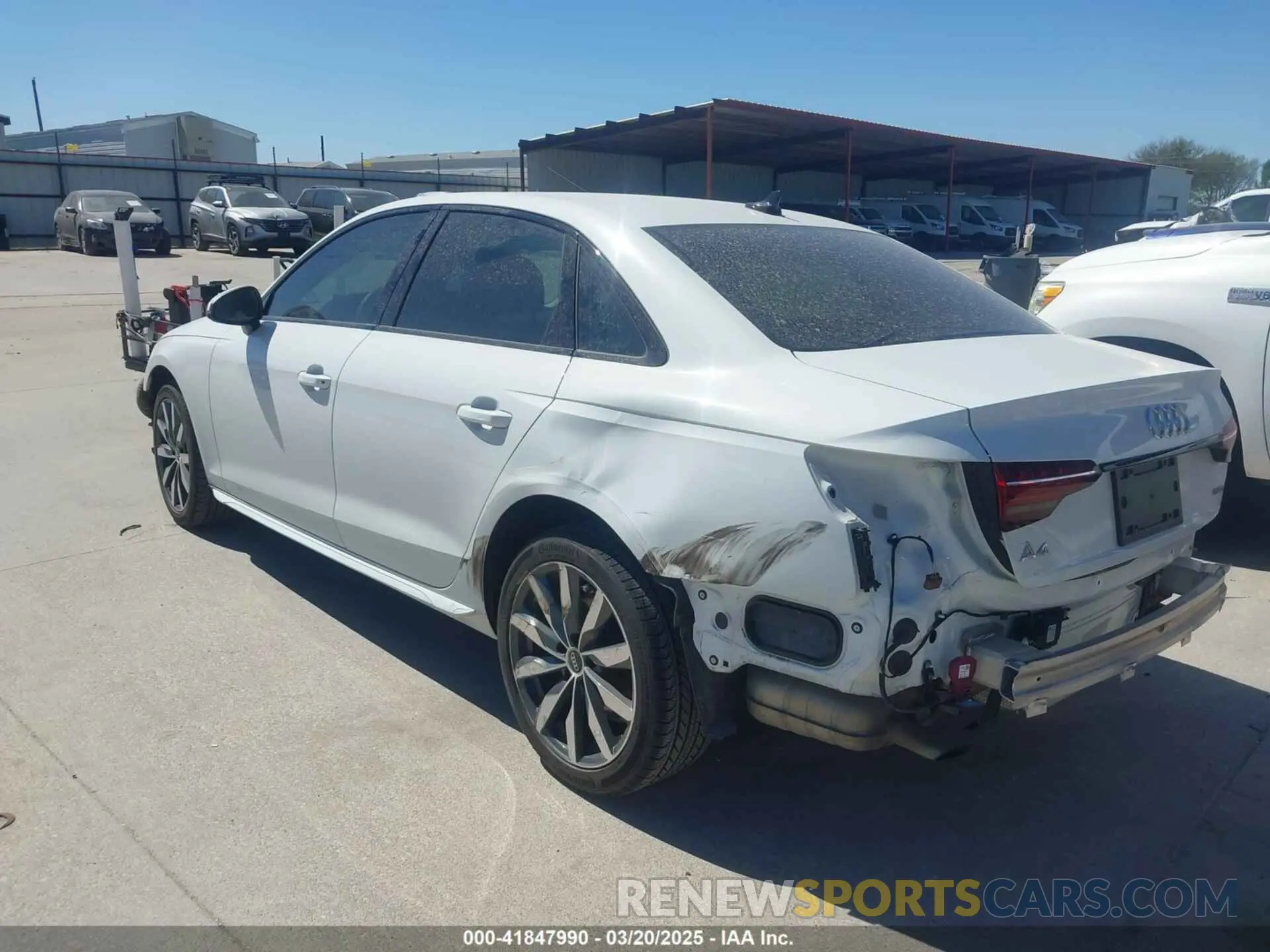 15 Photograph of a damaged car WAUBBAF48RN002241 AUDI A4 2024