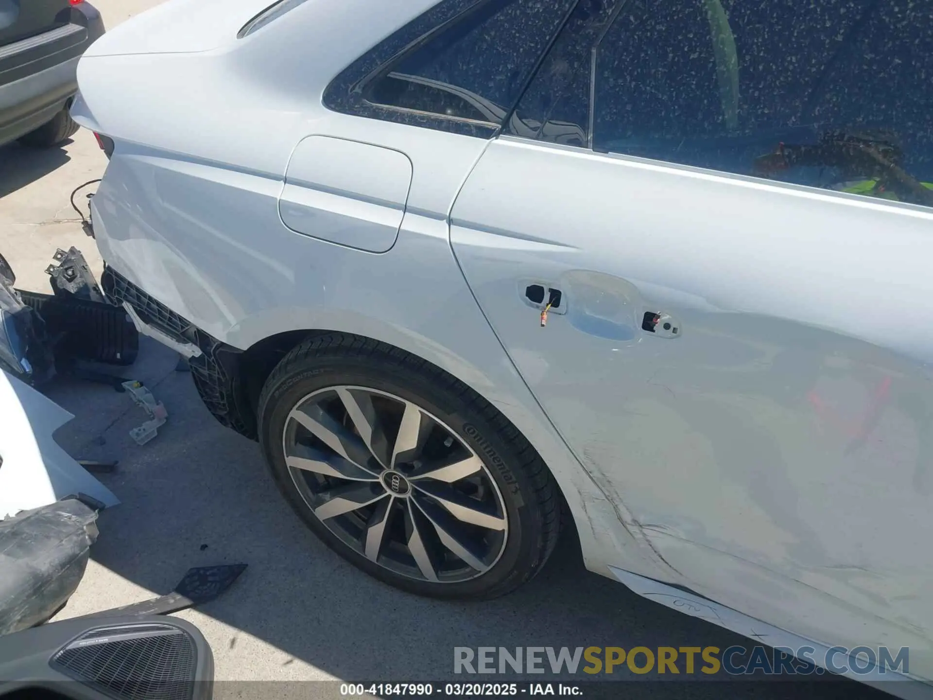 20 Photograph of a damaged car WAUBBAF48RN002241 AUDI A4 2024