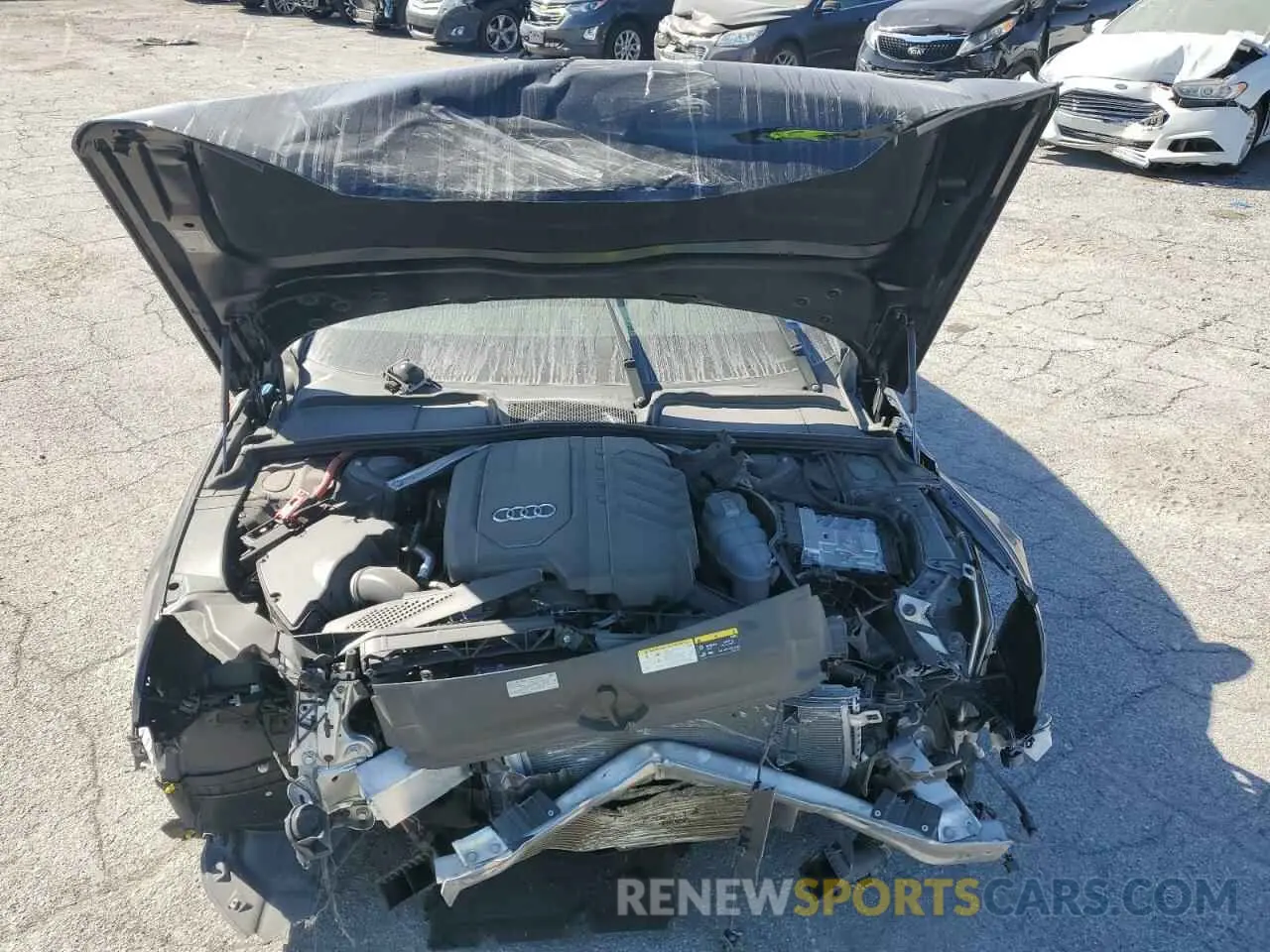 11 Photograph of a damaged car WAUEAAF40RN009202 AUDI A4 2024