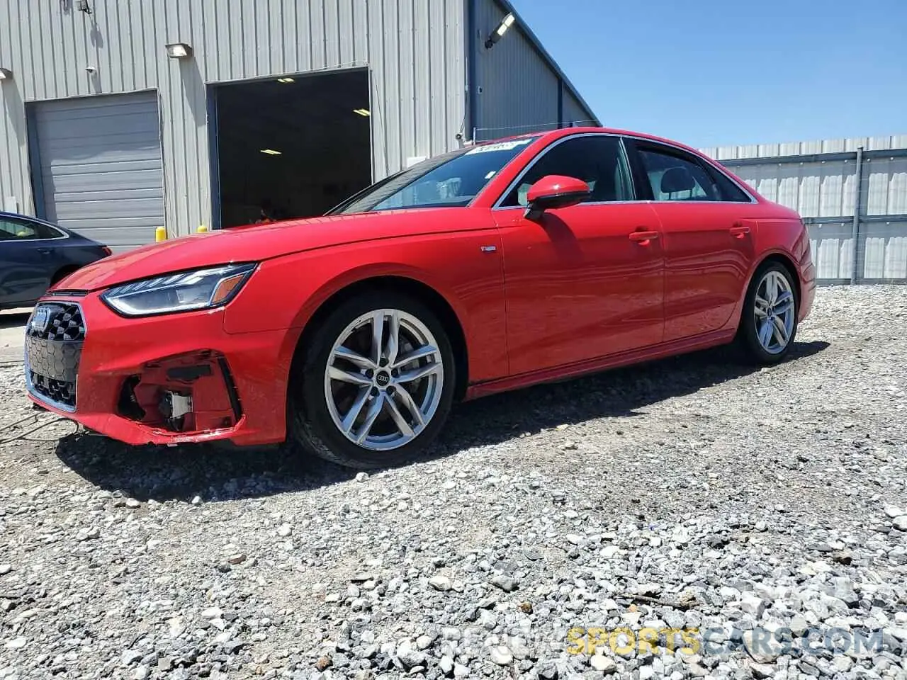 1 Photograph of a damaged car WAUEAAF41RN006180 AUDI A4 2024