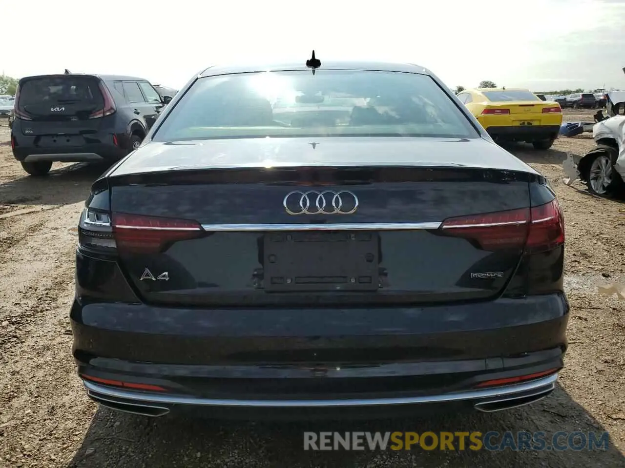 6 Photograph of a damaged car WAUEAAF41RN009256 AUDI A4 2024