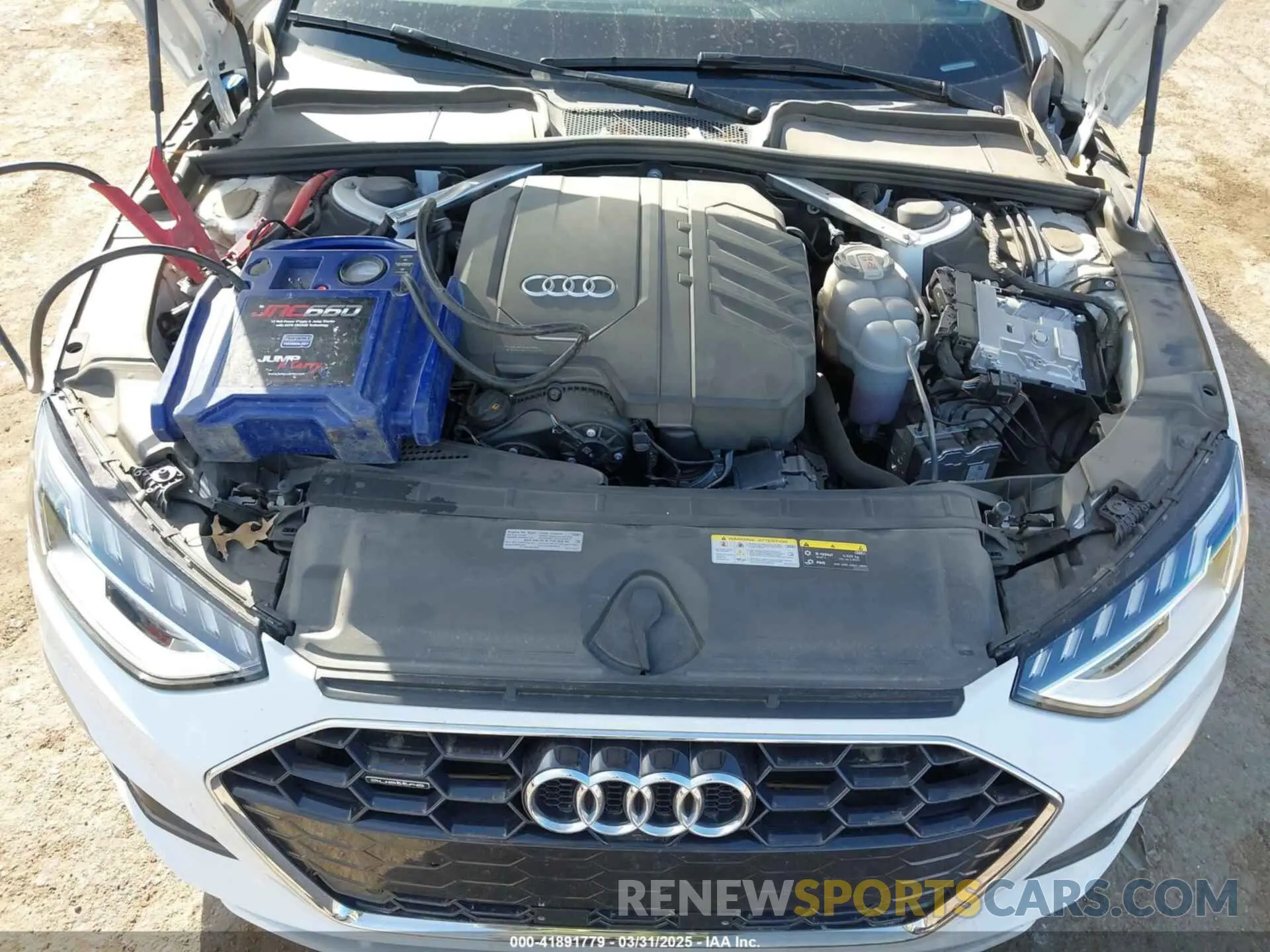 10 Photograph of a damaged car WAUEAAF41RN010407 AUDI A4 2024