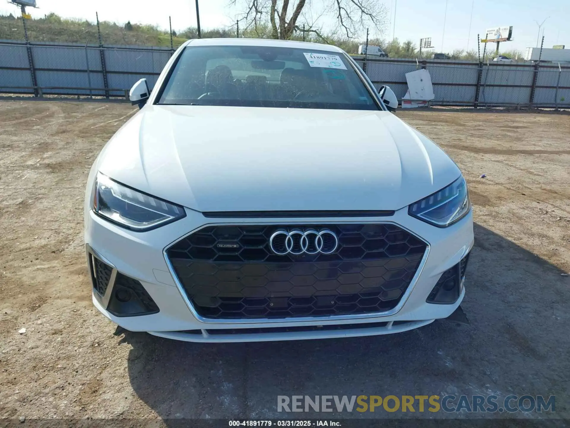 11 Photograph of a damaged car WAUEAAF41RN010407 AUDI A4 2024