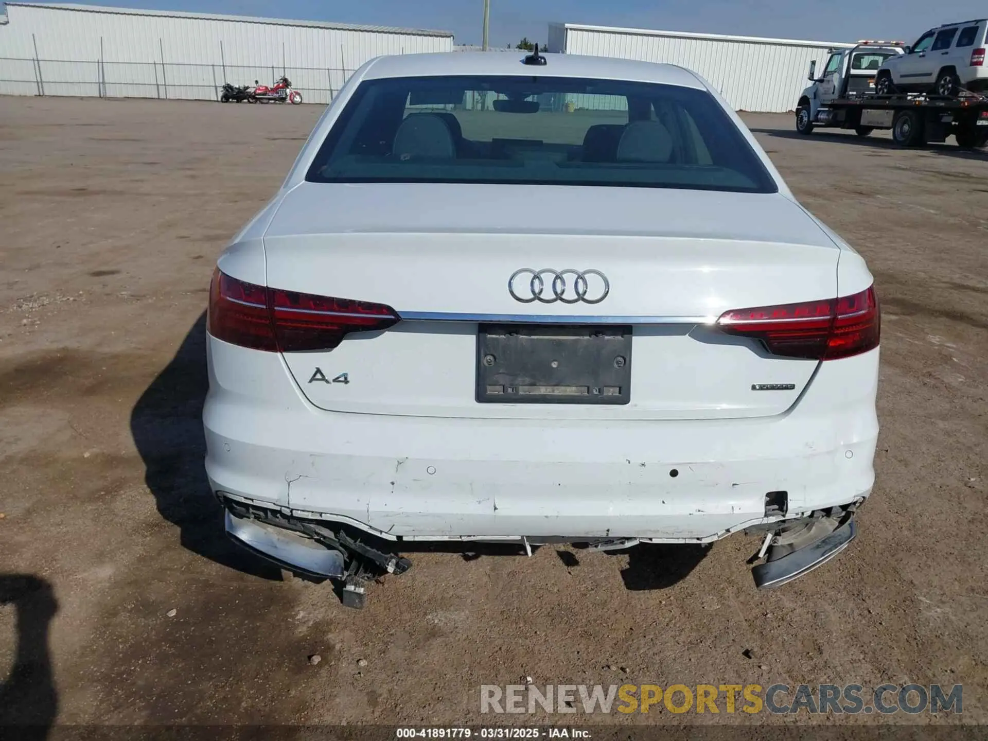 15 Photograph of a damaged car WAUEAAF41RN010407 AUDI A4 2024
