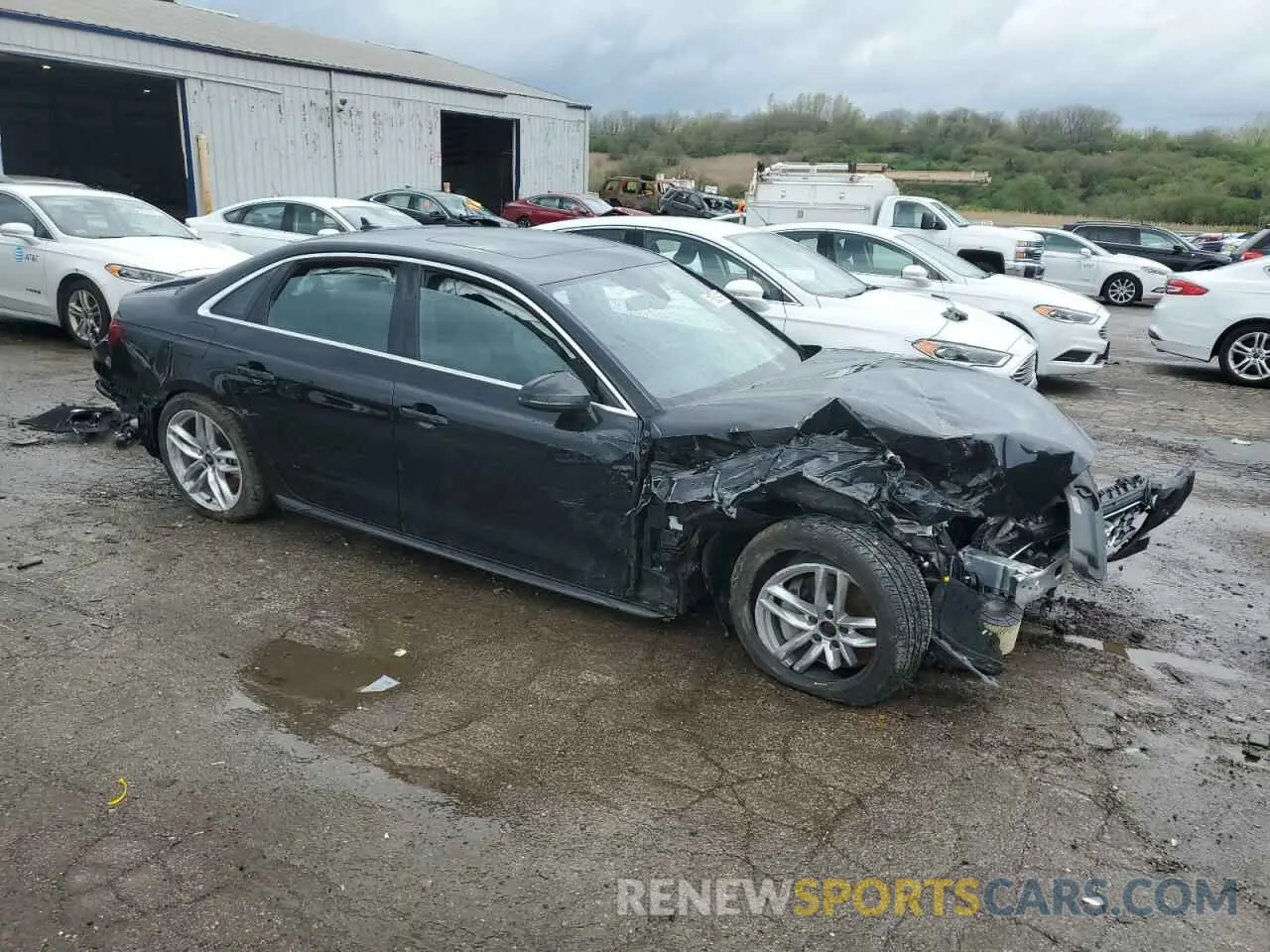 4 Photograph of a damaged car WAUEAAF41RN013193 AUDI A4 2024