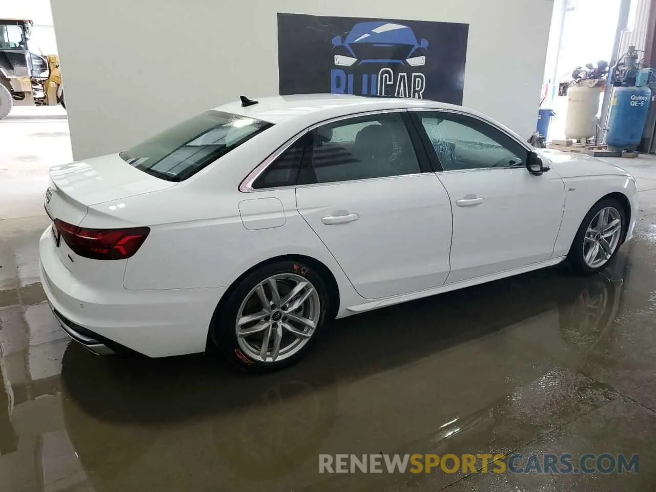 3 Photograph of a damaged car WAUEAAF43RA034263 AUDI A4 2024