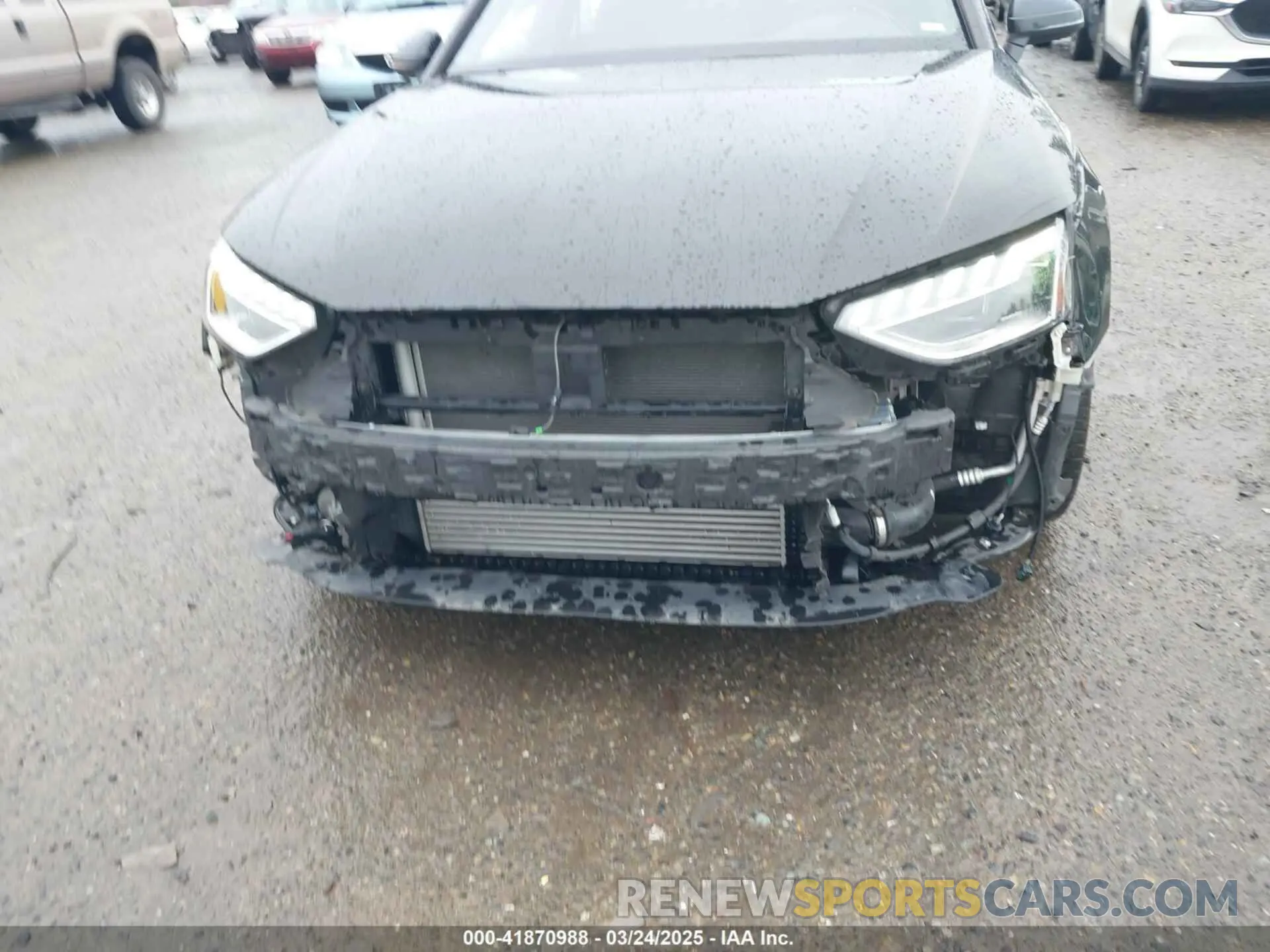 18 Photograph of a damaged car WAUEAAF43RA058319 AUDI A4 2024