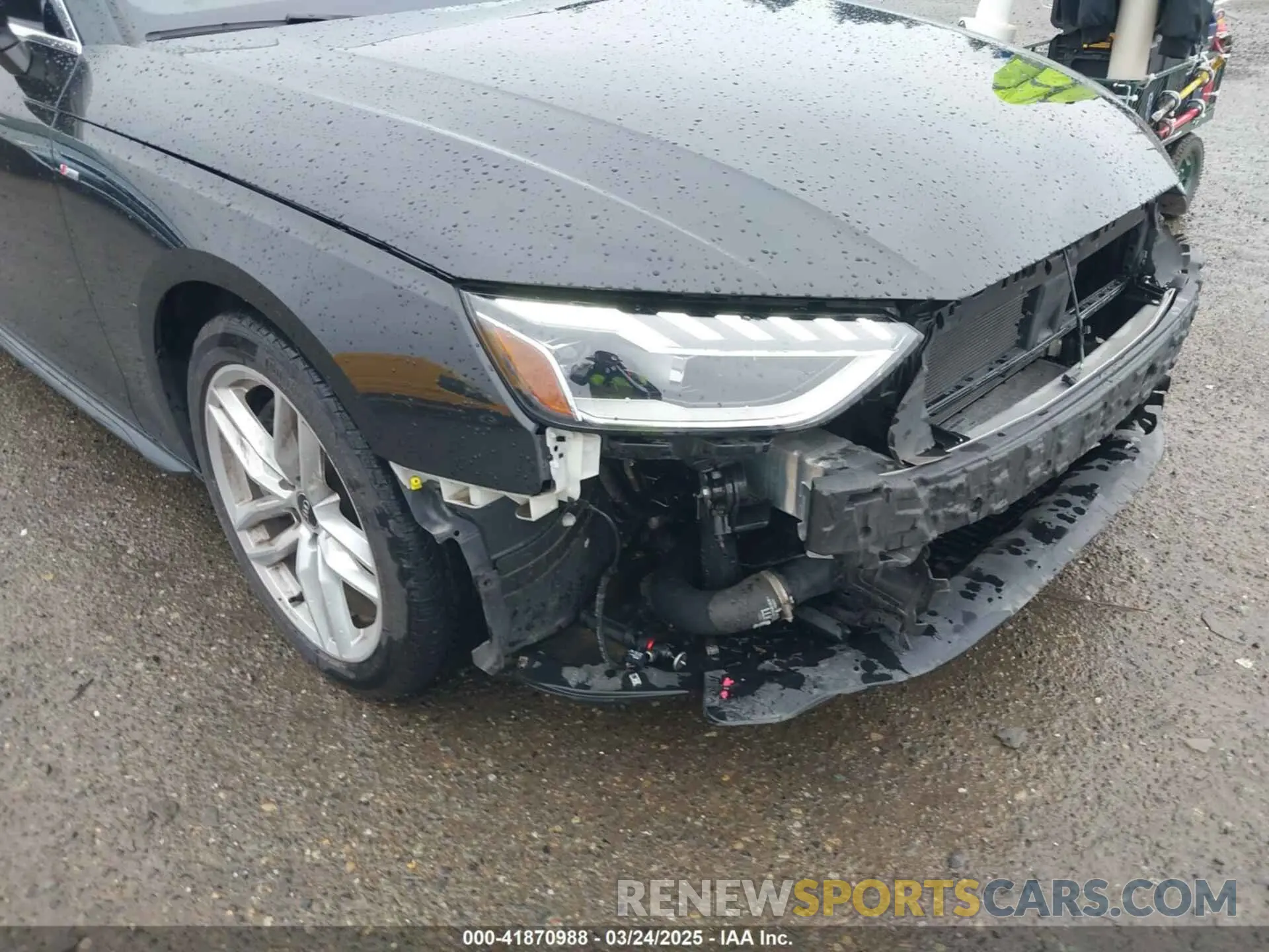 19 Photograph of a damaged car WAUEAAF43RA058319 AUDI A4 2024