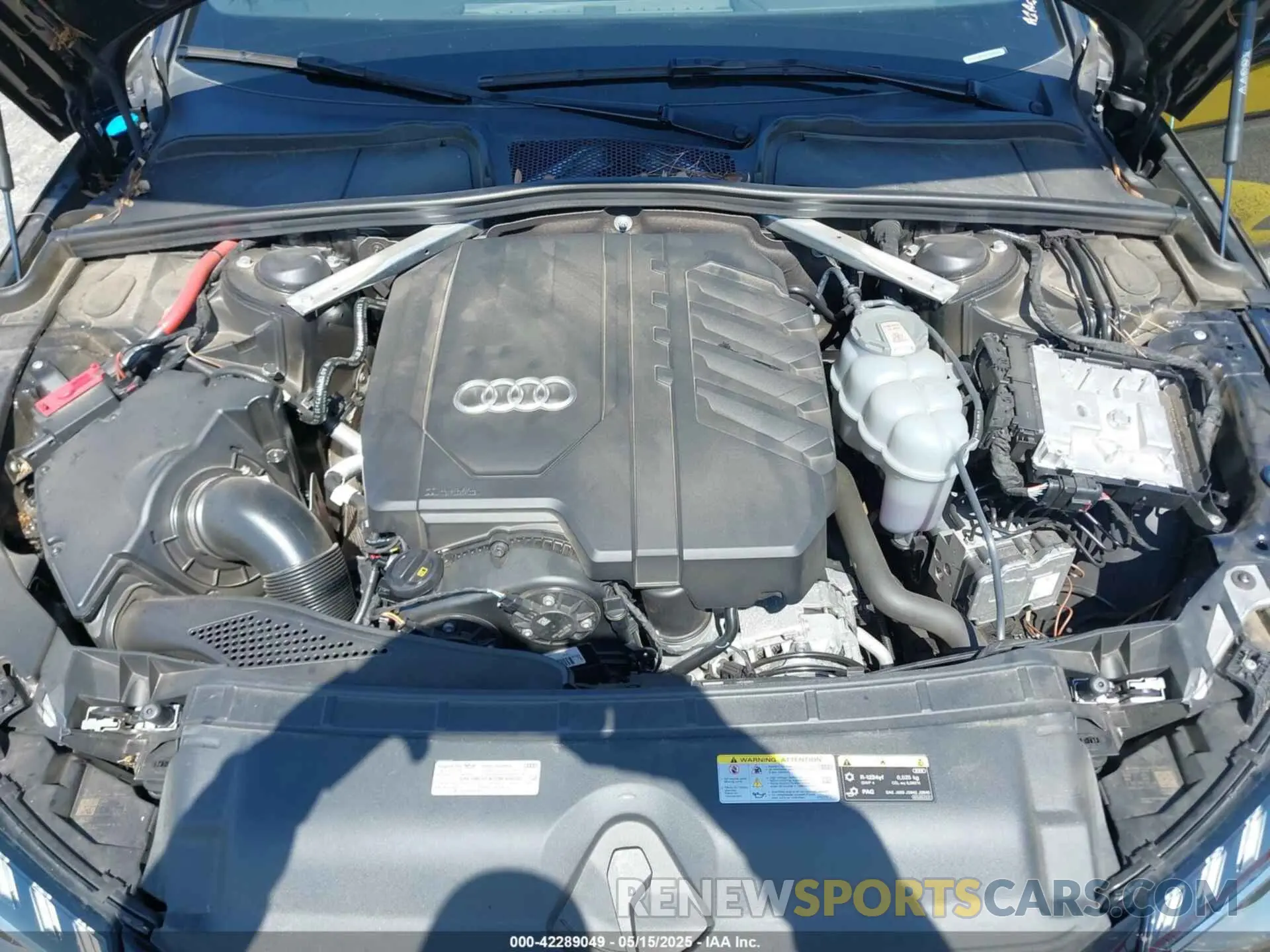 10 Photograph of a damaged car WAUEAAF43RN005502 AUDI A4 2024