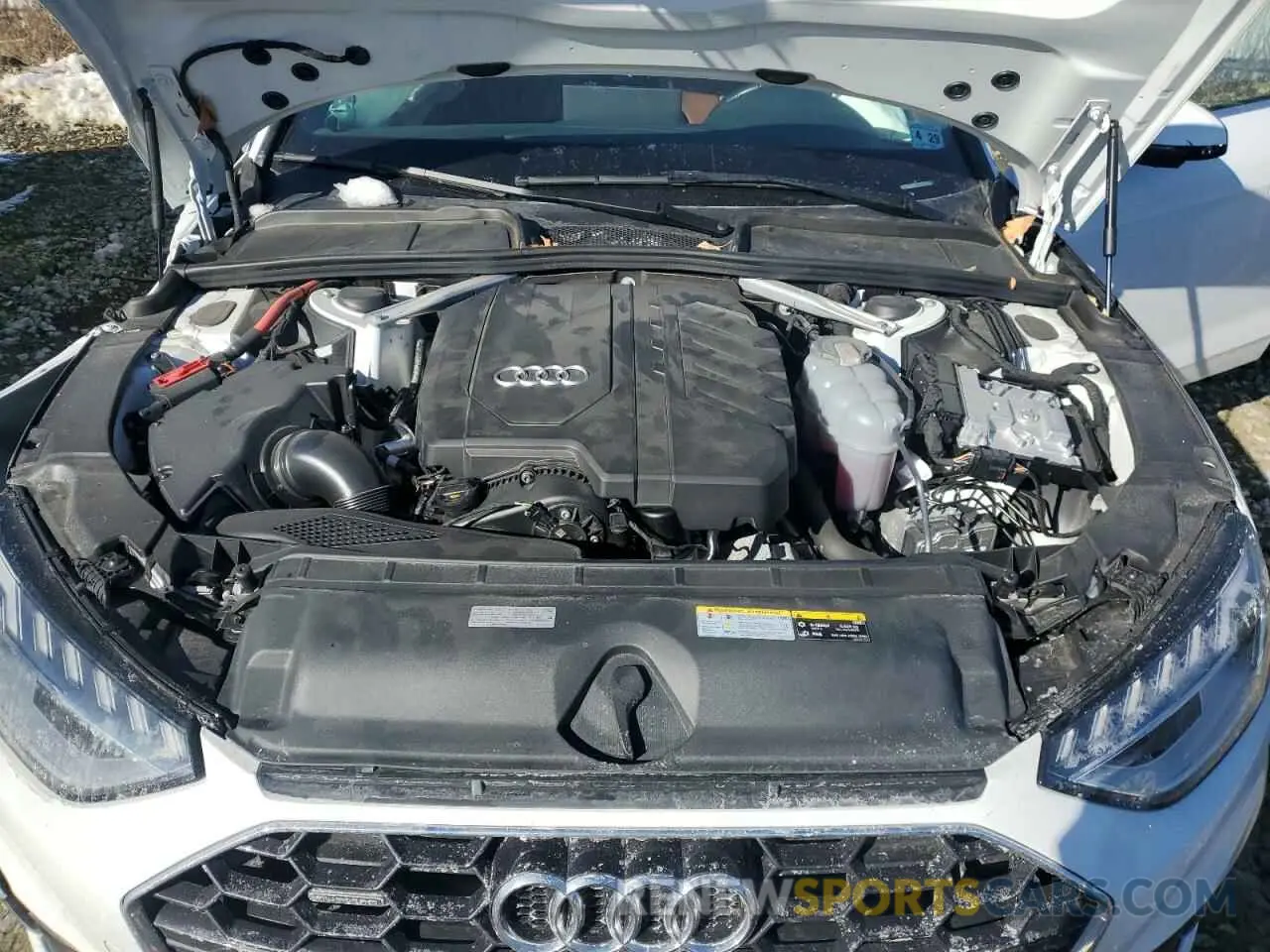 11 Photograph of a damaged car WAUEAAF43RN007895 AUDI A4 2024