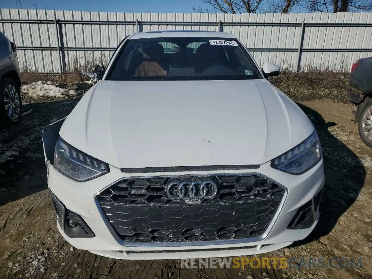 5 Photograph of a damaged car WAUEAAF43RN007895 AUDI A4 2024