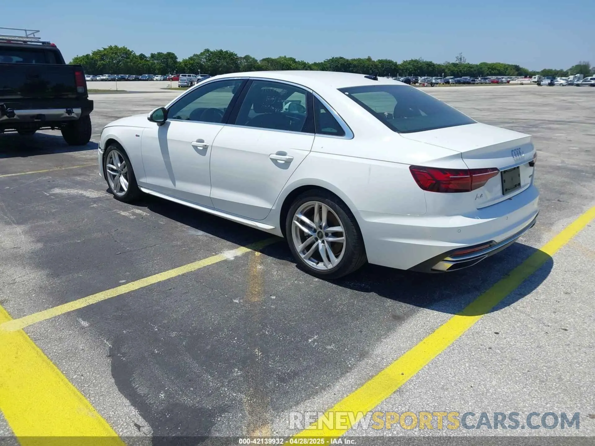 3 Photograph of a damaged car WAUEAAF45RN014377 AUDI A4 2024