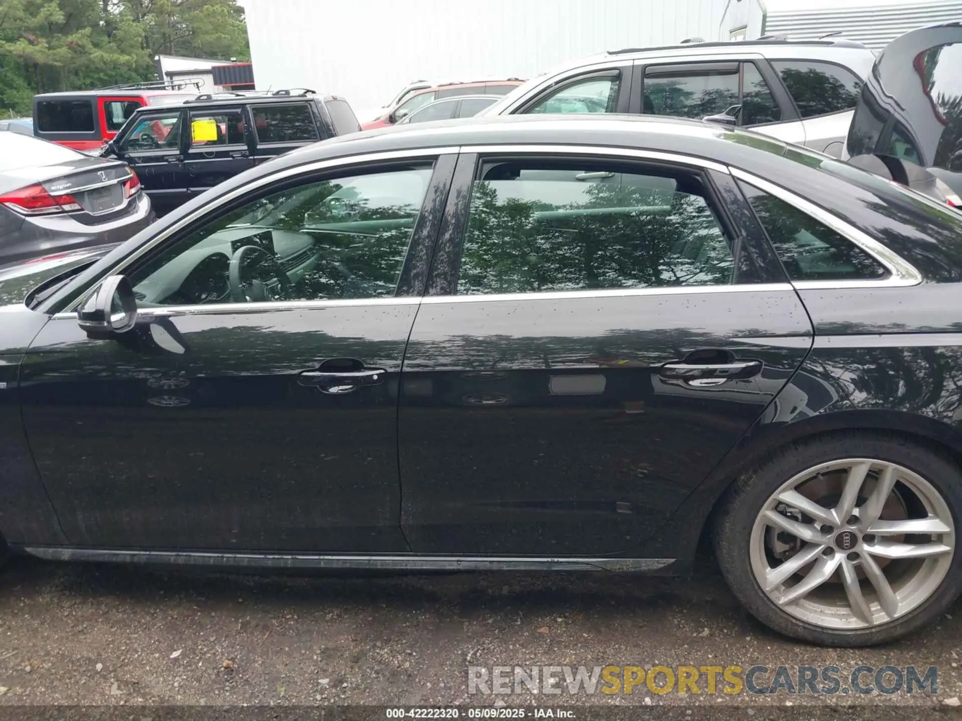 15 Photograph of a damaged car WAUEAAF47RN015613 AUDI A4 2024