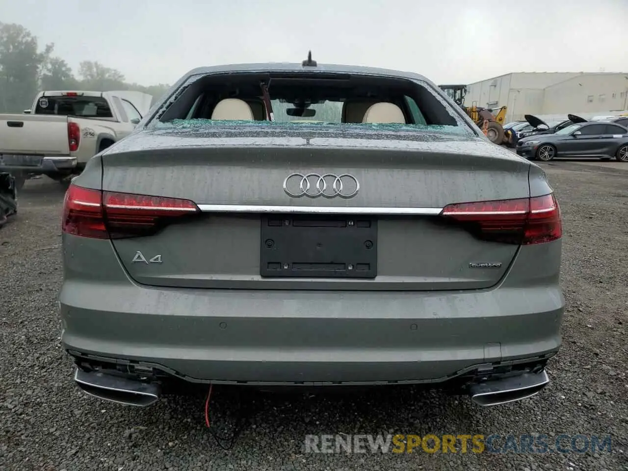 6 Photograph of a damaged car WAUEAAF47RN016485 AUDI A4 2024