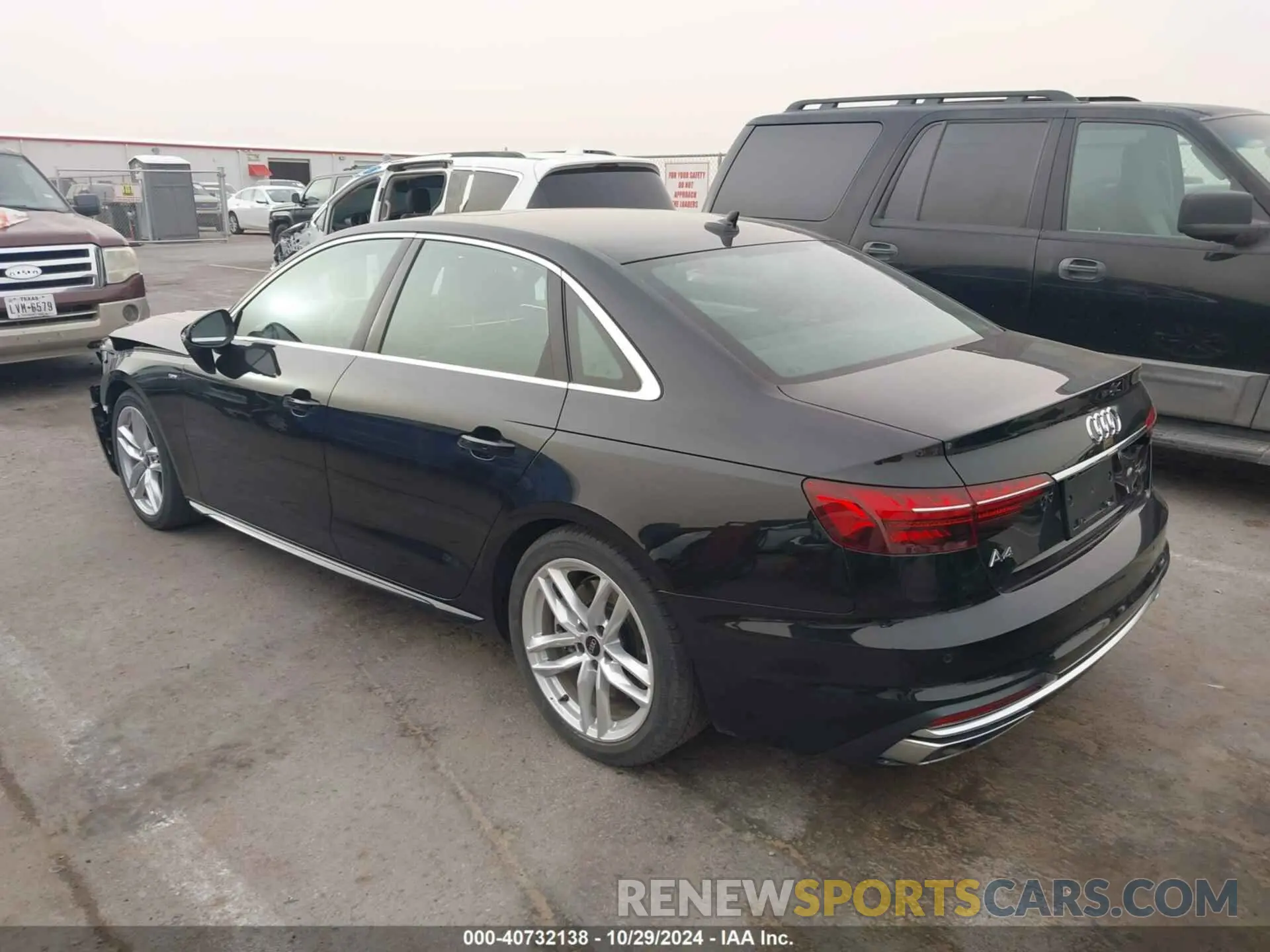 15 Photograph of a damaged car WAUEAAF48RN002739 AUDI A4 2024