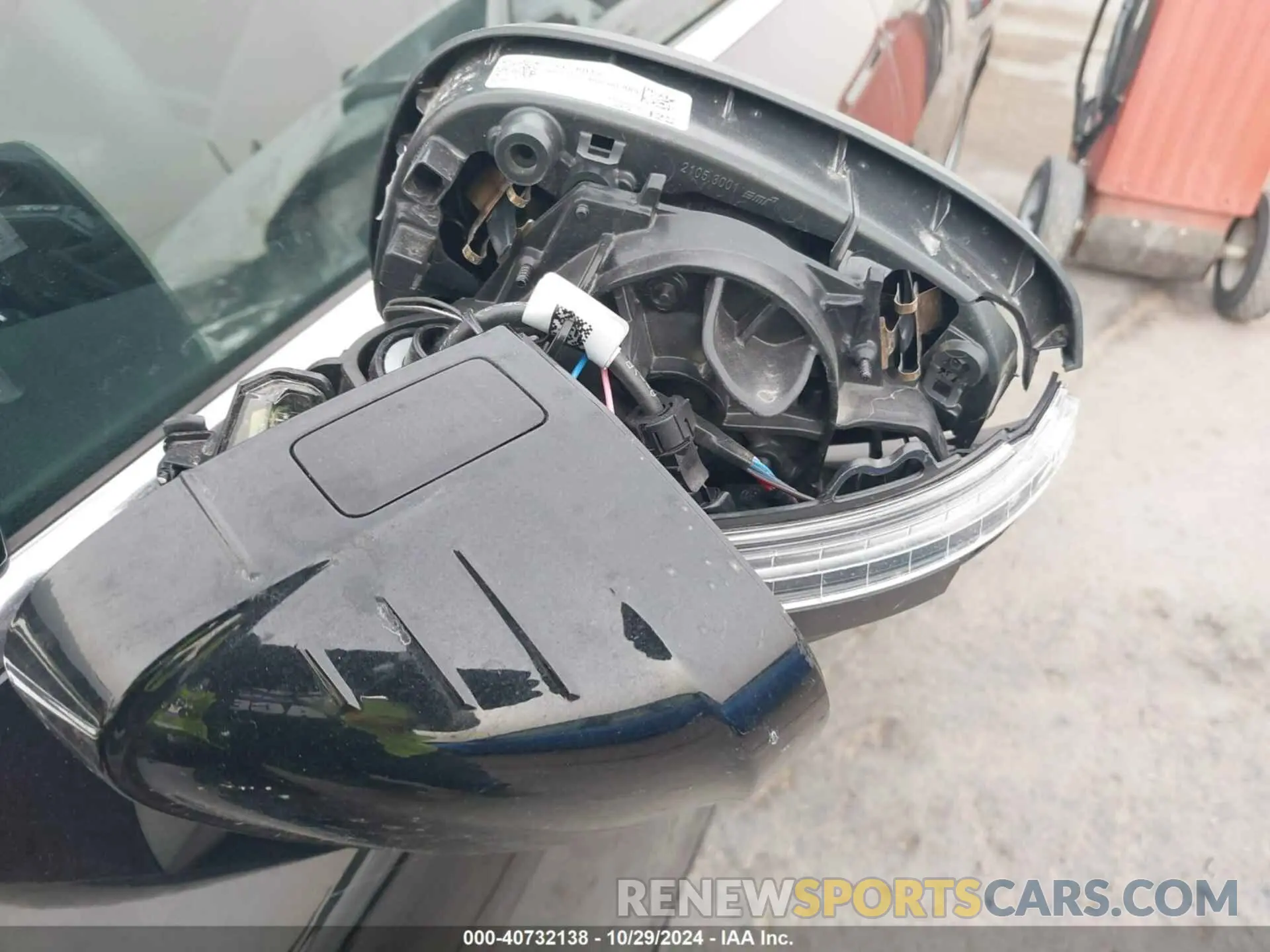 18 Photograph of a damaged car WAUEAAF48RN002739 AUDI A4 2024