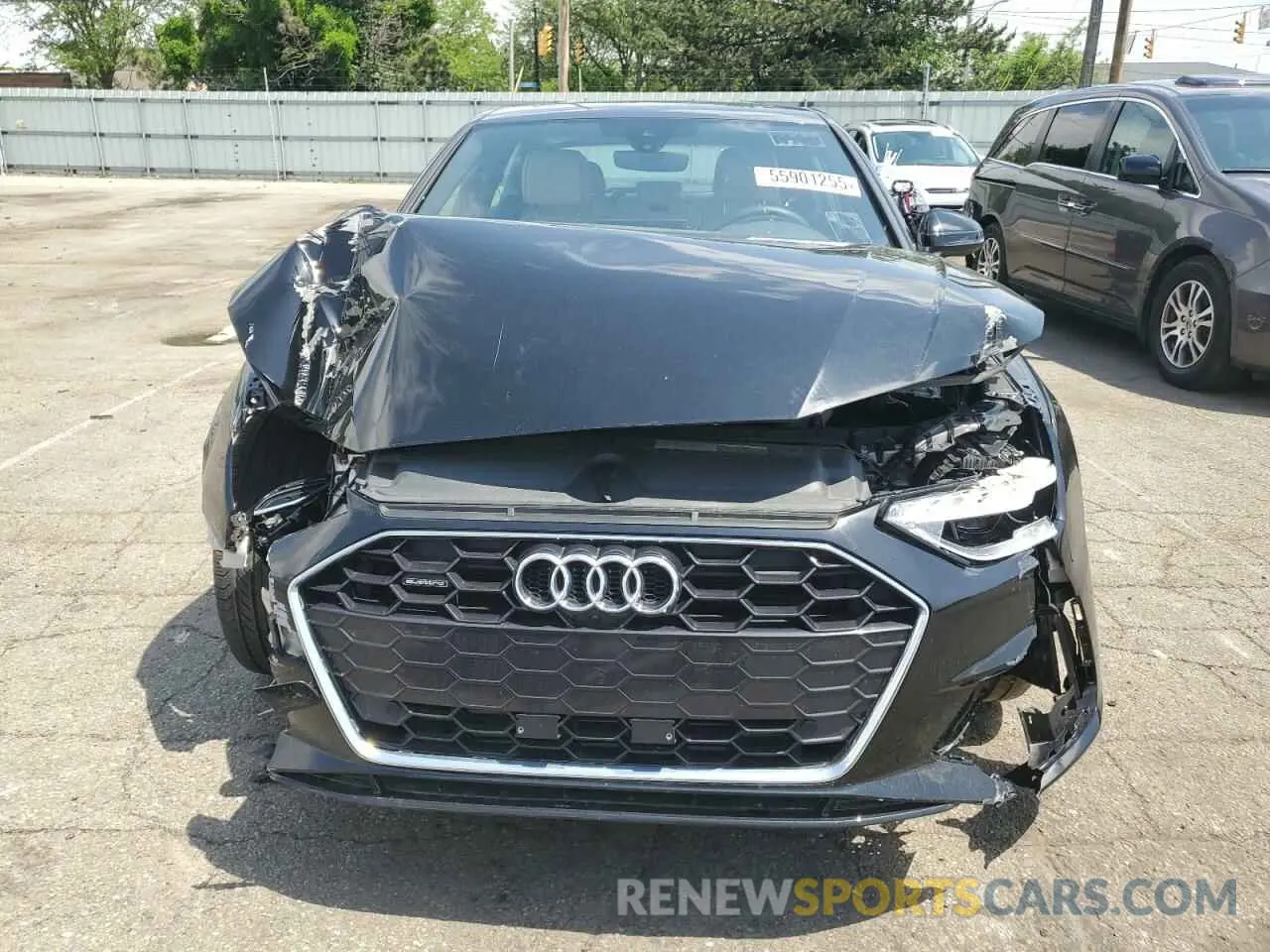 5 Photograph of a damaged car WAUEAAF48RN017533 AUDI A4 2024