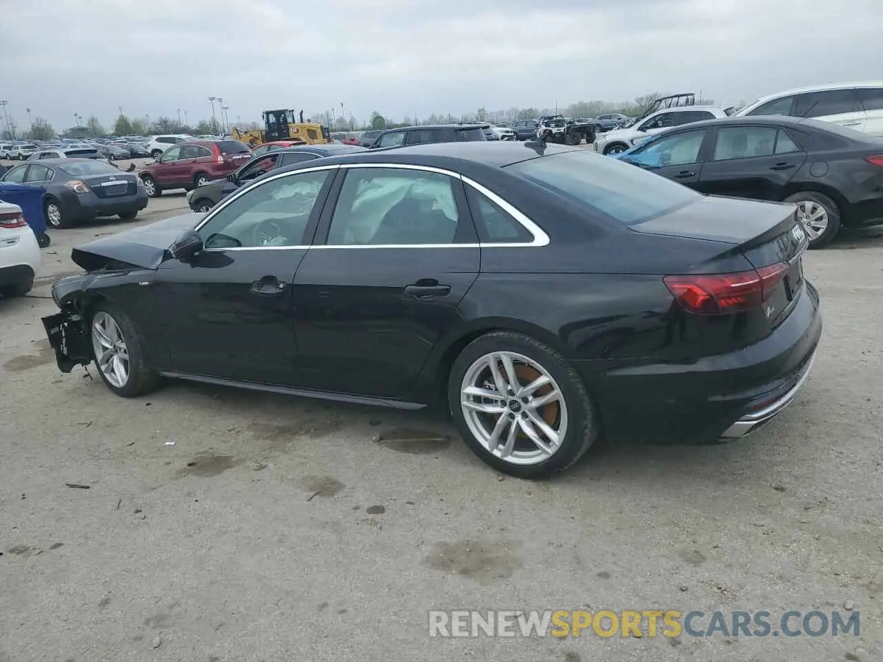 2 Photograph of a damaged car WAUEAAF4XRN005433 AUDI A4 2024