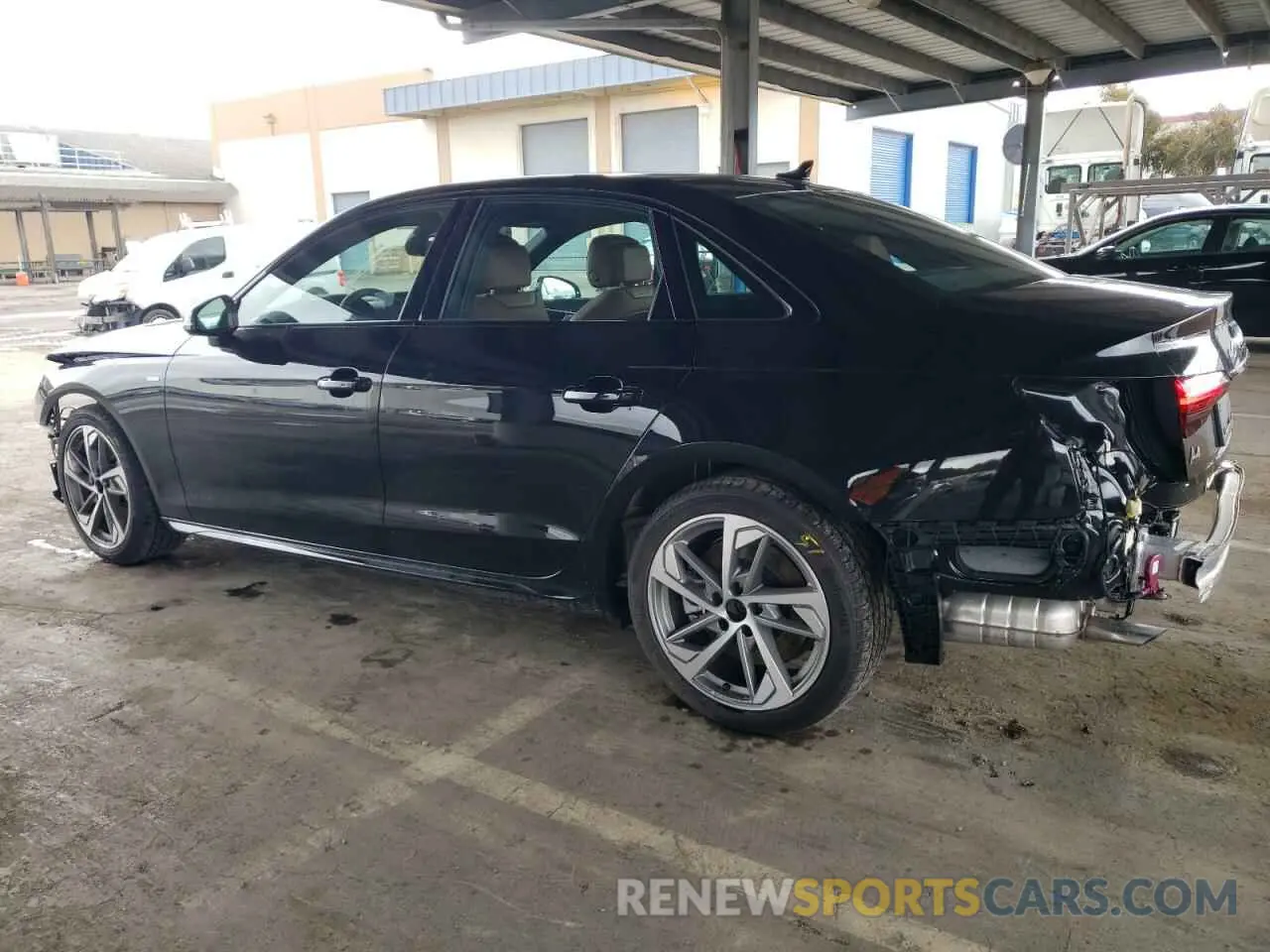 2 Photograph of a damaged car WAUEAAF43SN002881 AUDI A4 2025