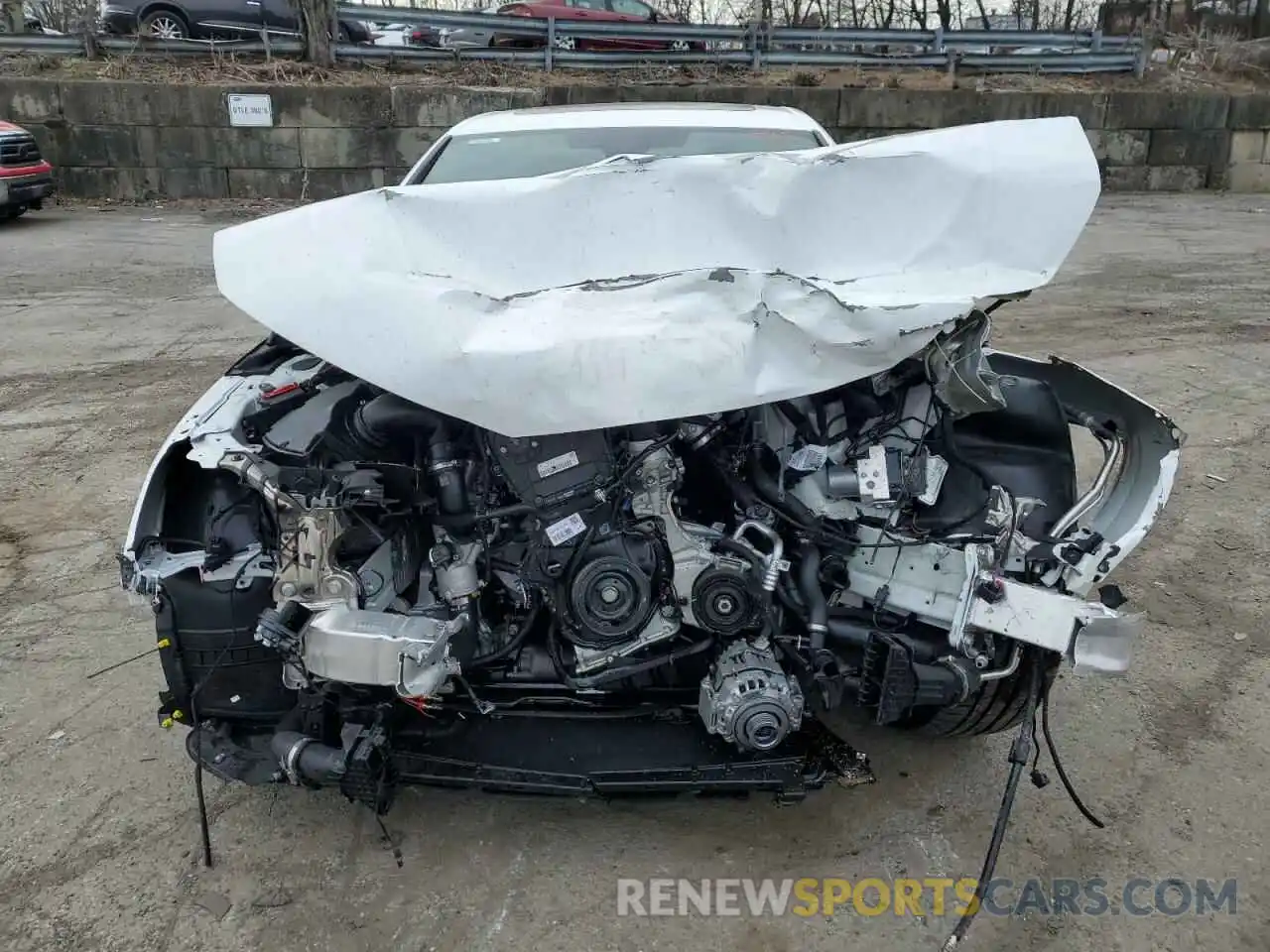 5 Photograph of a damaged car WAUEAAF44SA000757 AUDI A4 2025