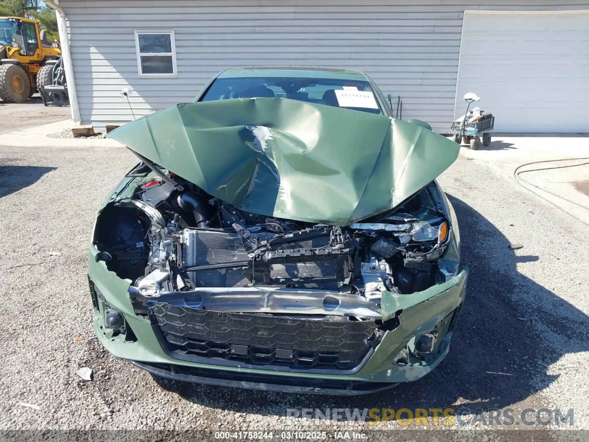 13 Photograph of a damaged car WAUEAAF48SN000964 AUDI A4 2025