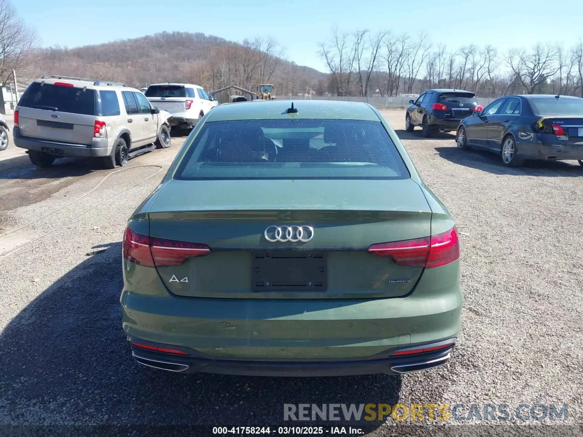 17 Photograph of a damaged car WAUEAAF48SN000964 AUDI A4 2025