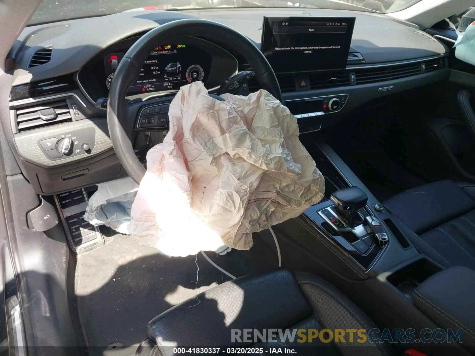 21 Photograph of a damaged car WA18NAF49LA058251 AUDI A4 ALLROAD 2020