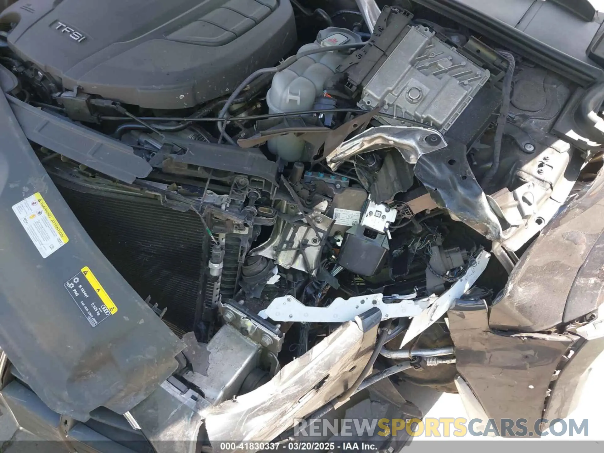 6 Photograph of a damaged car WA18NAF49LA058251 AUDI A4 ALLROAD 2020