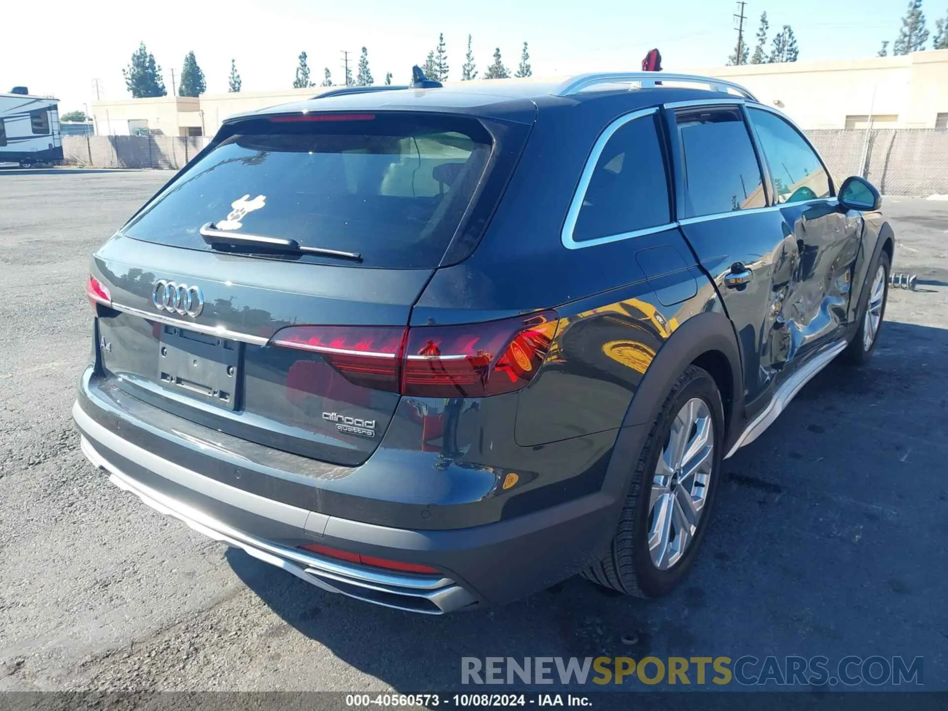 4 Photograph of a damaged car WA18AAF41RA070690 AUDI A4 ALLROAD 2024