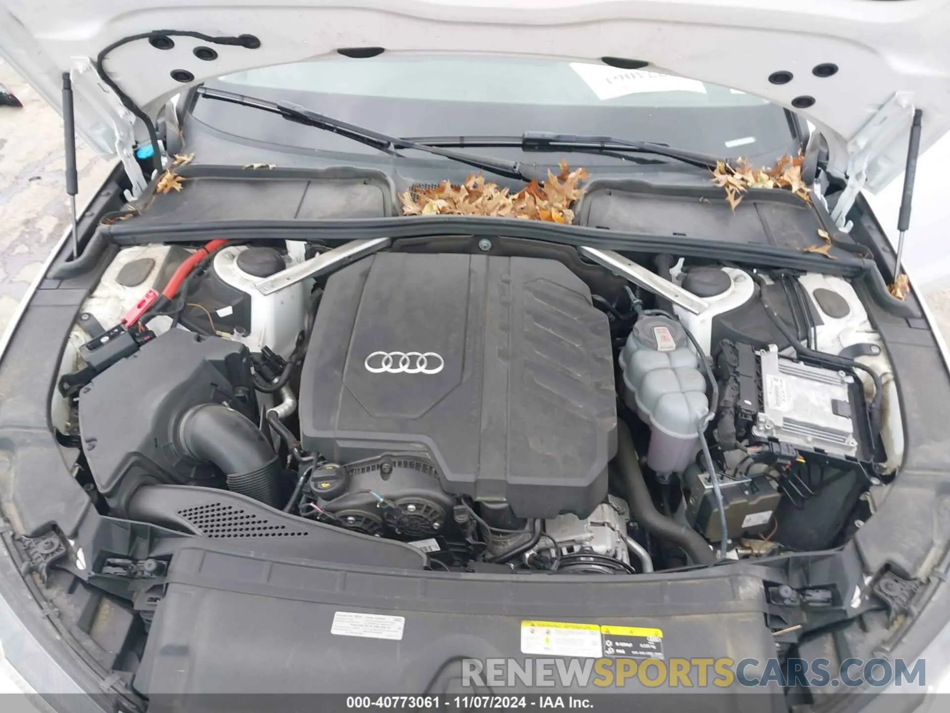 10 Photograph of a damaged car WAUABAF42MA071101 AUDI A4 SEDAN 2021