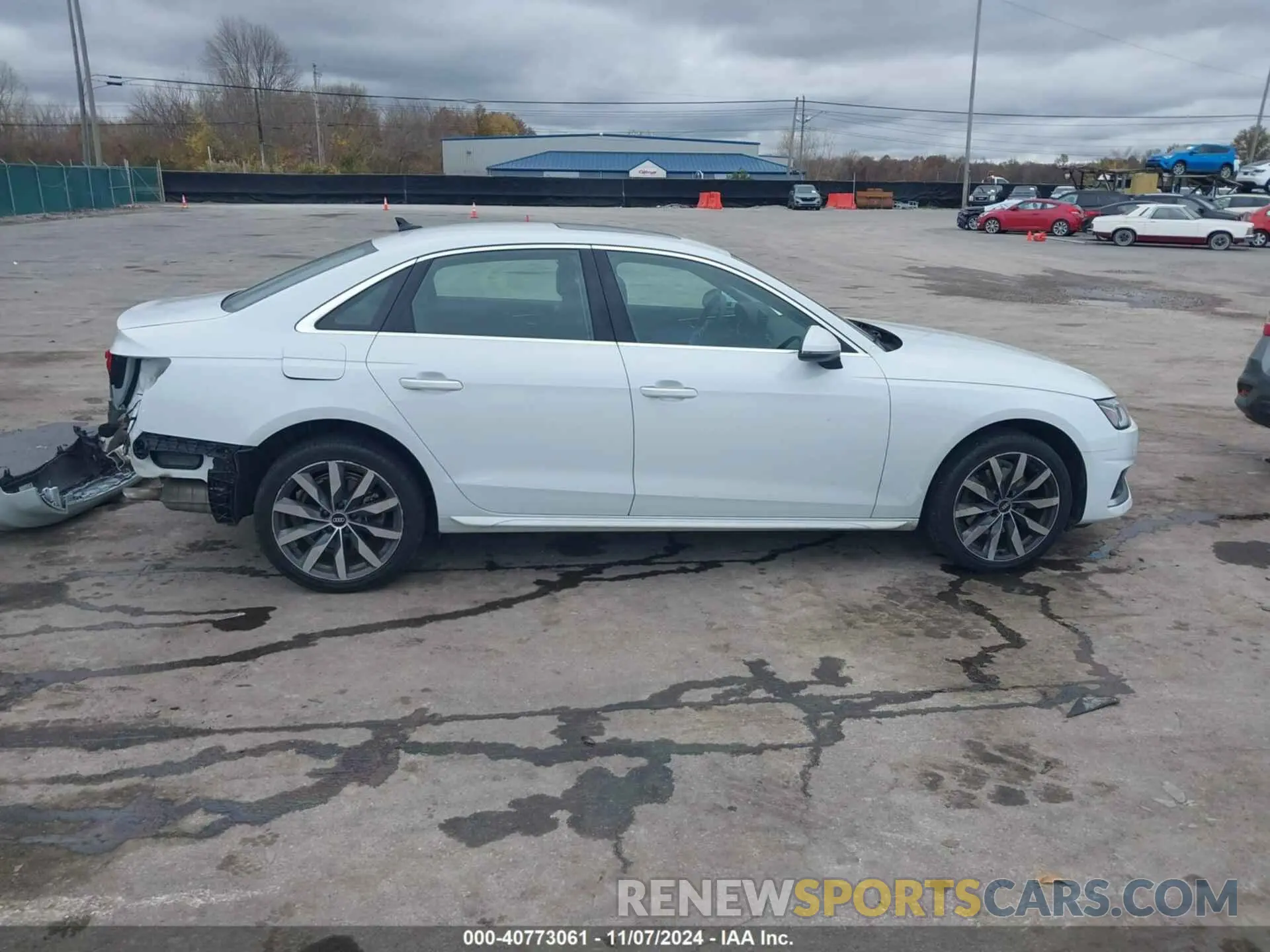 14 Photograph of a damaged car WAUABAF42MA071101 AUDI A4 SEDAN 2021