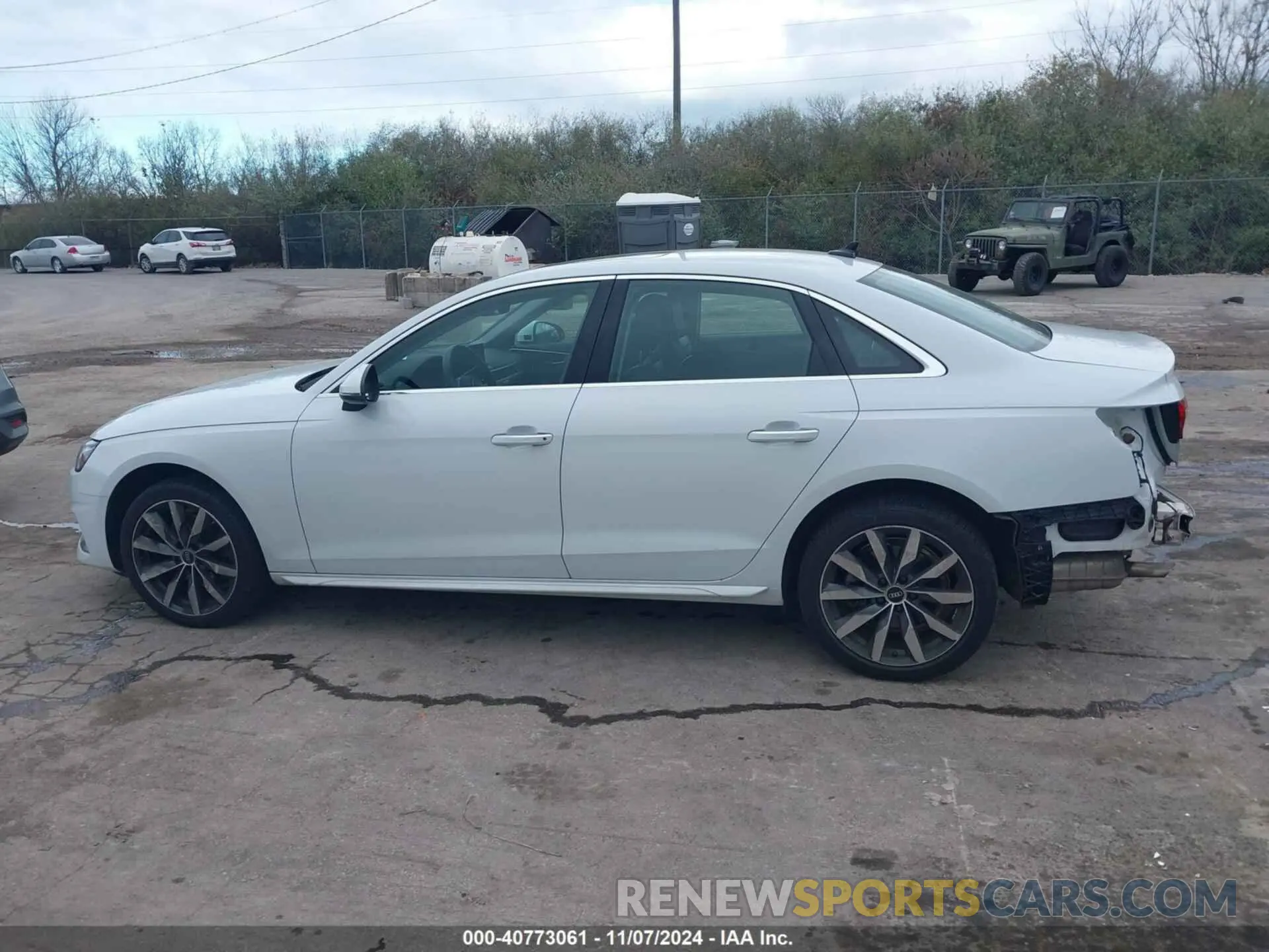 15 Photograph of a damaged car WAUABAF42MA071101 AUDI A4 SEDAN 2021