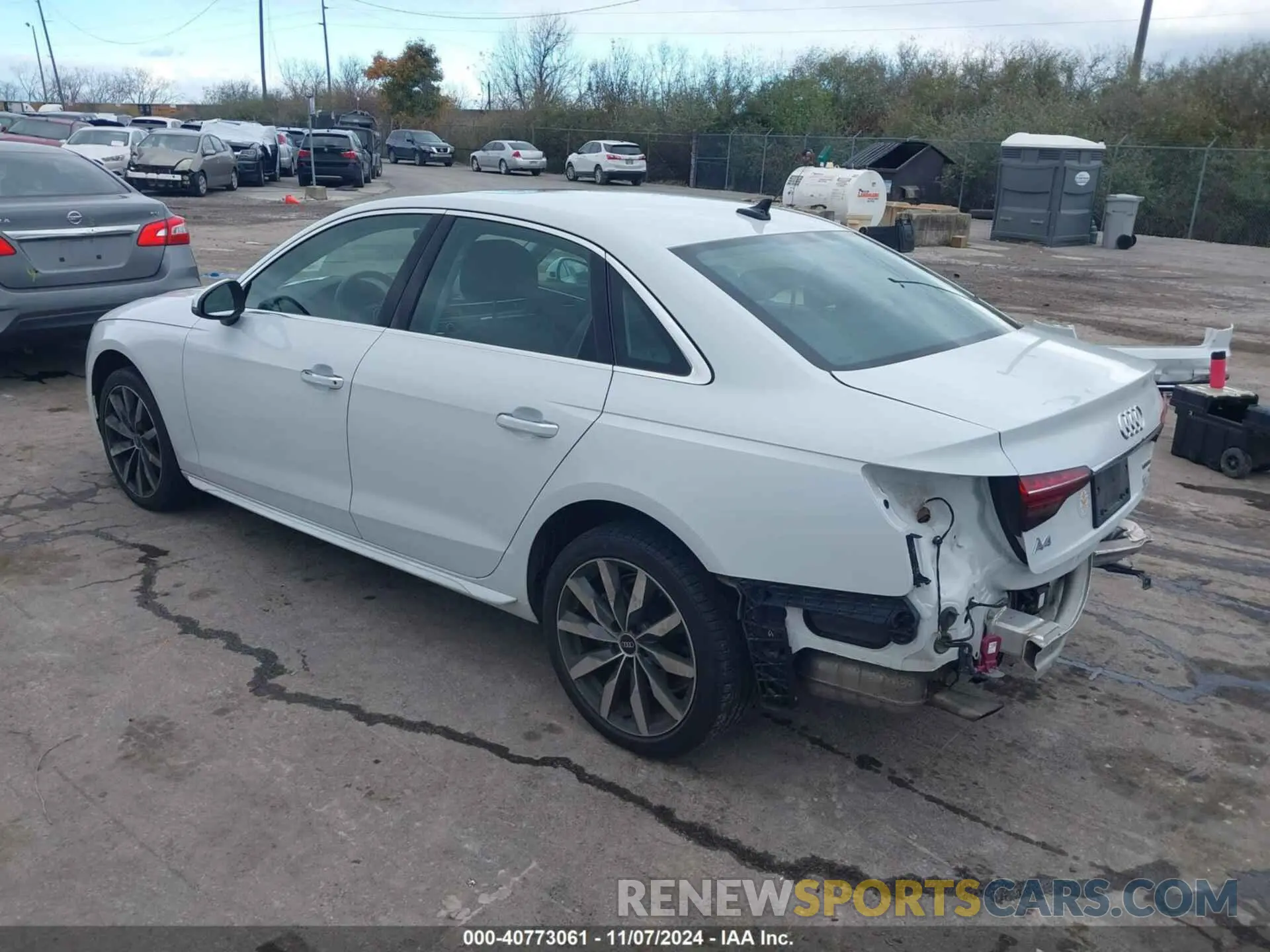 3 Photograph of a damaged car WAUABAF42MA071101 AUDI A4 SEDAN 2021