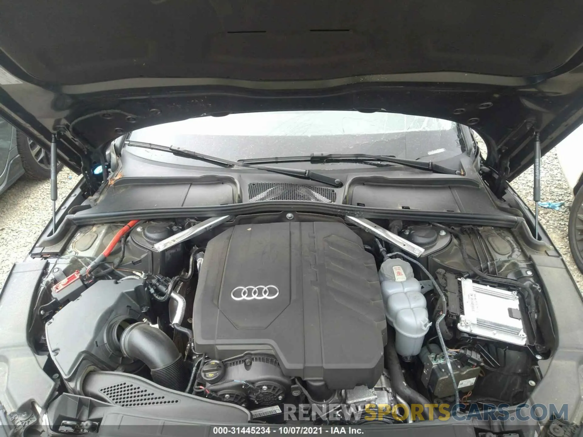 10 Photograph of a damaged car WAUABAF49MN007159 AUDI A4 SEDAN 2021