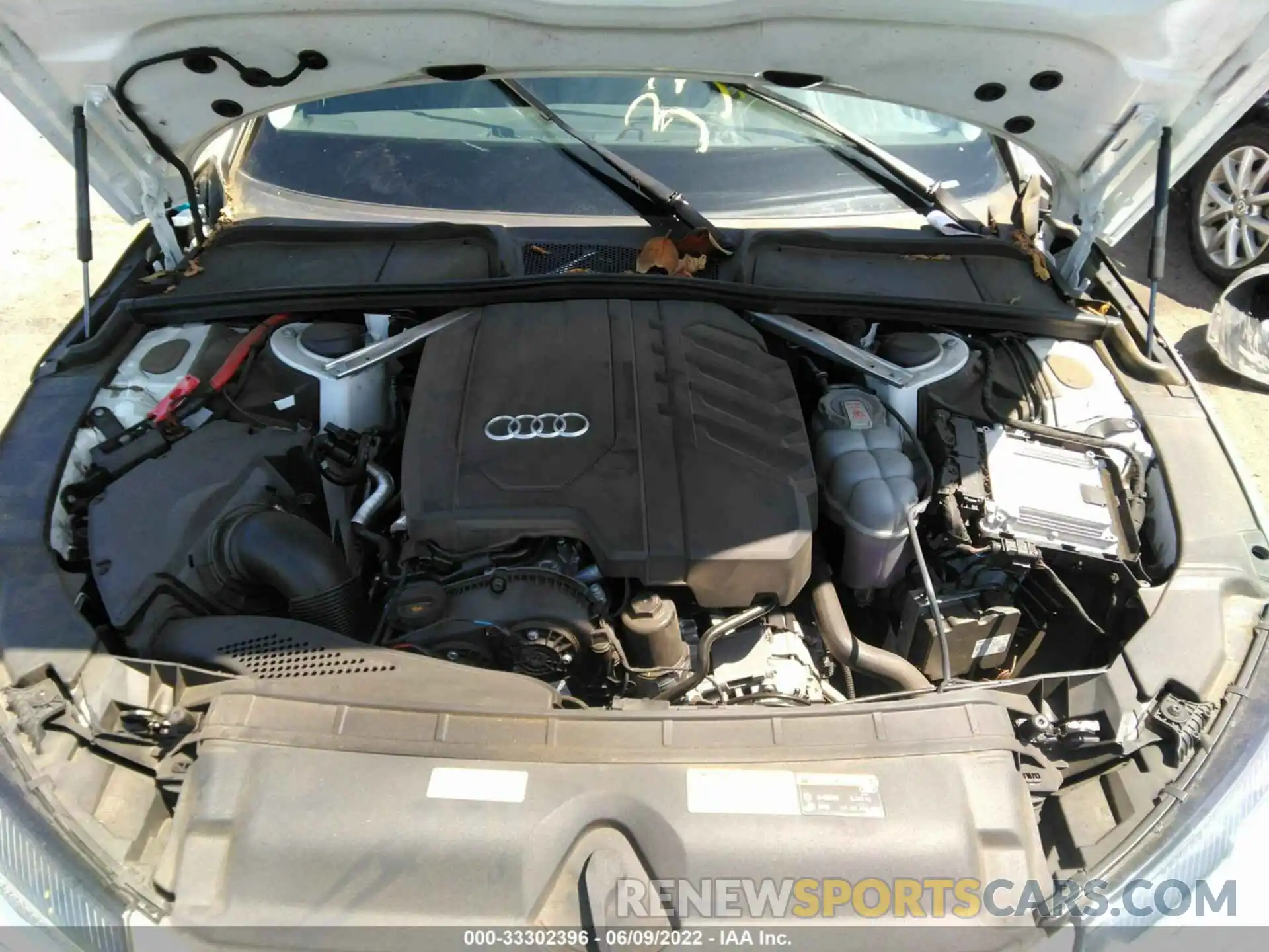 10 Photograph of a damaged car WAUABAF49MN010045 AUDI A4 SEDAN 2021