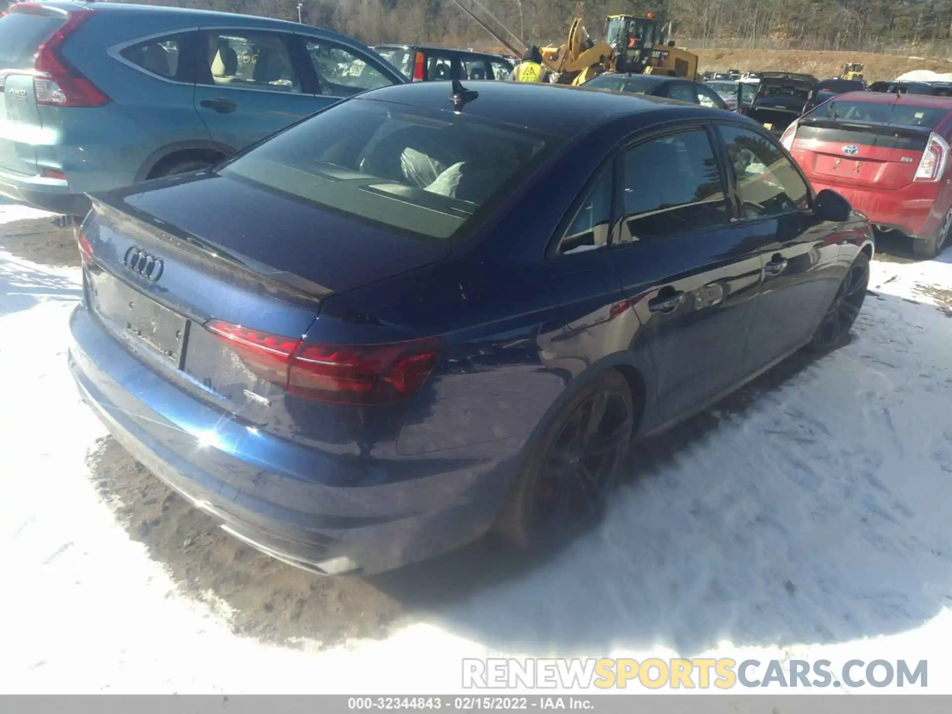 4 Photograph of a damaged car WAUFAAF42MN009750 AUDI A4 SEDAN 2021