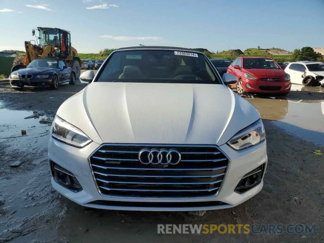 5 Photograph of a damaged car WAU2NGF52KN004656 AUDI A5 2019