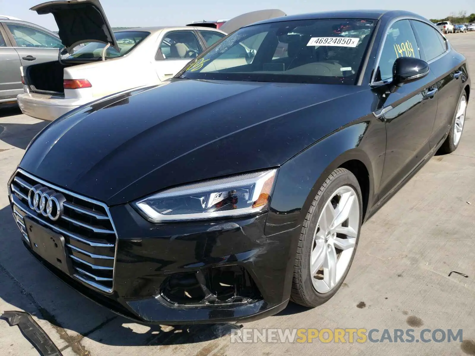 2 Photograph of a damaged car WAUANCF50KA063734 AUDI A5 2019