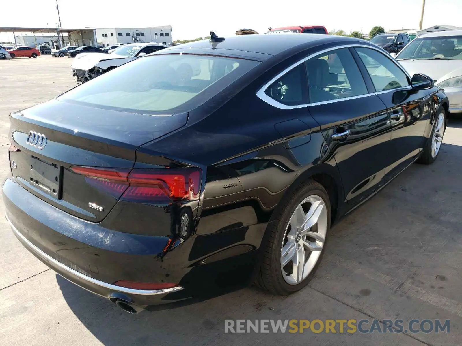 4 Photograph of a damaged car WAUANCF50KA063734 AUDI A5 2019
