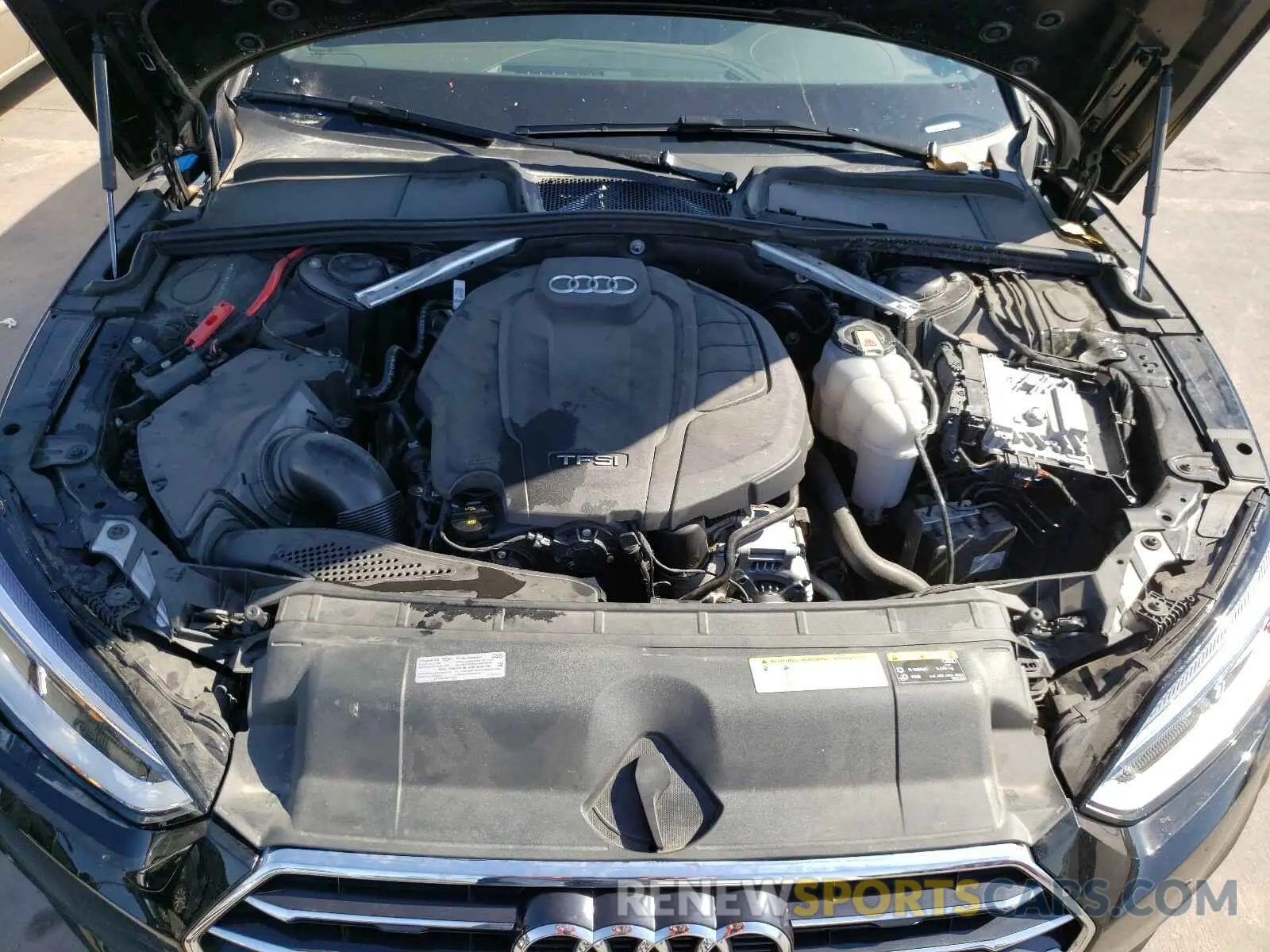 7 Photograph of a damaged car WAUANCF50KA063734 AUDI A5 2019
