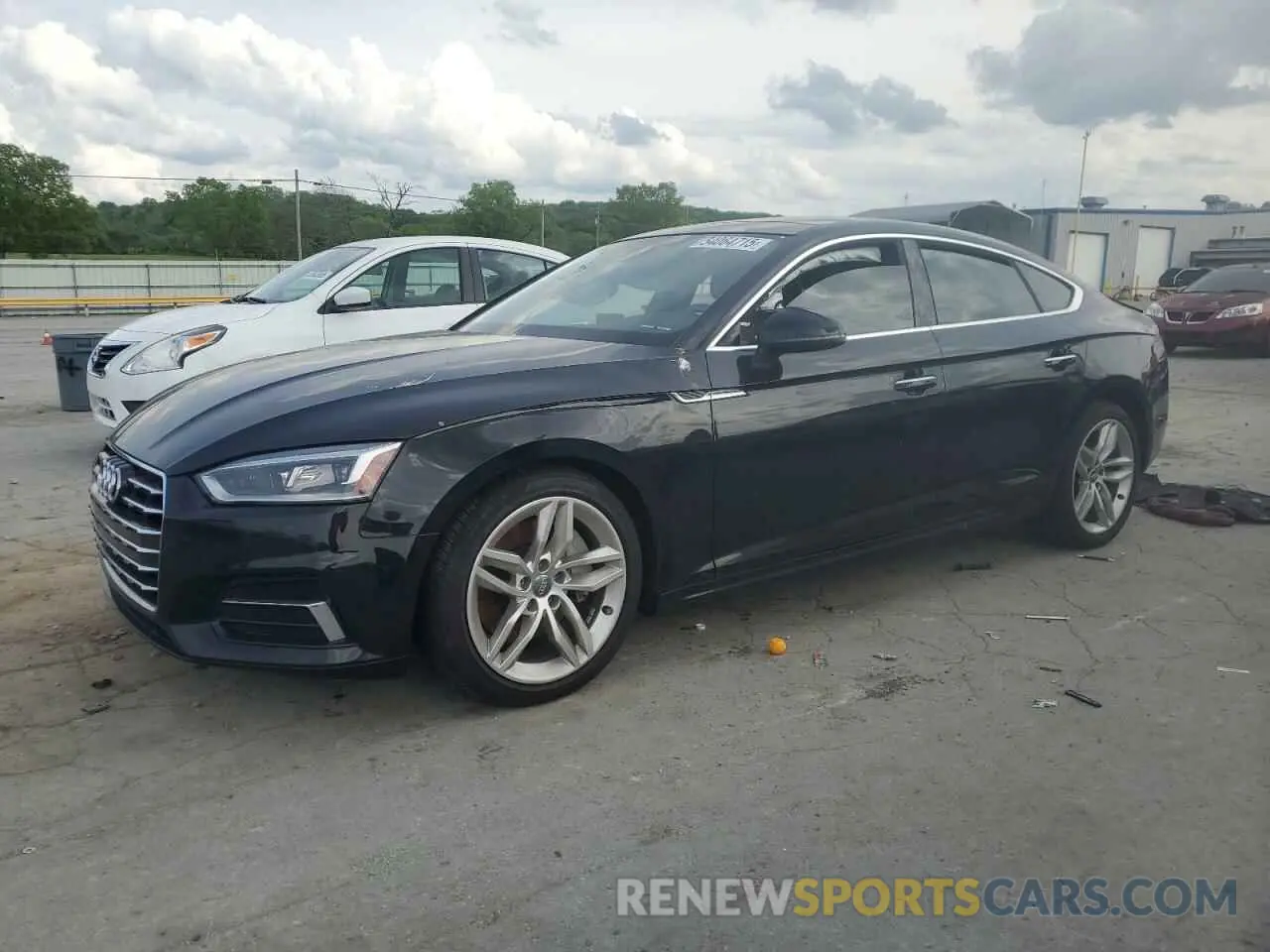 1 Photograph of a damaged car WAUANCF51KA051205 AUDI A5 2019