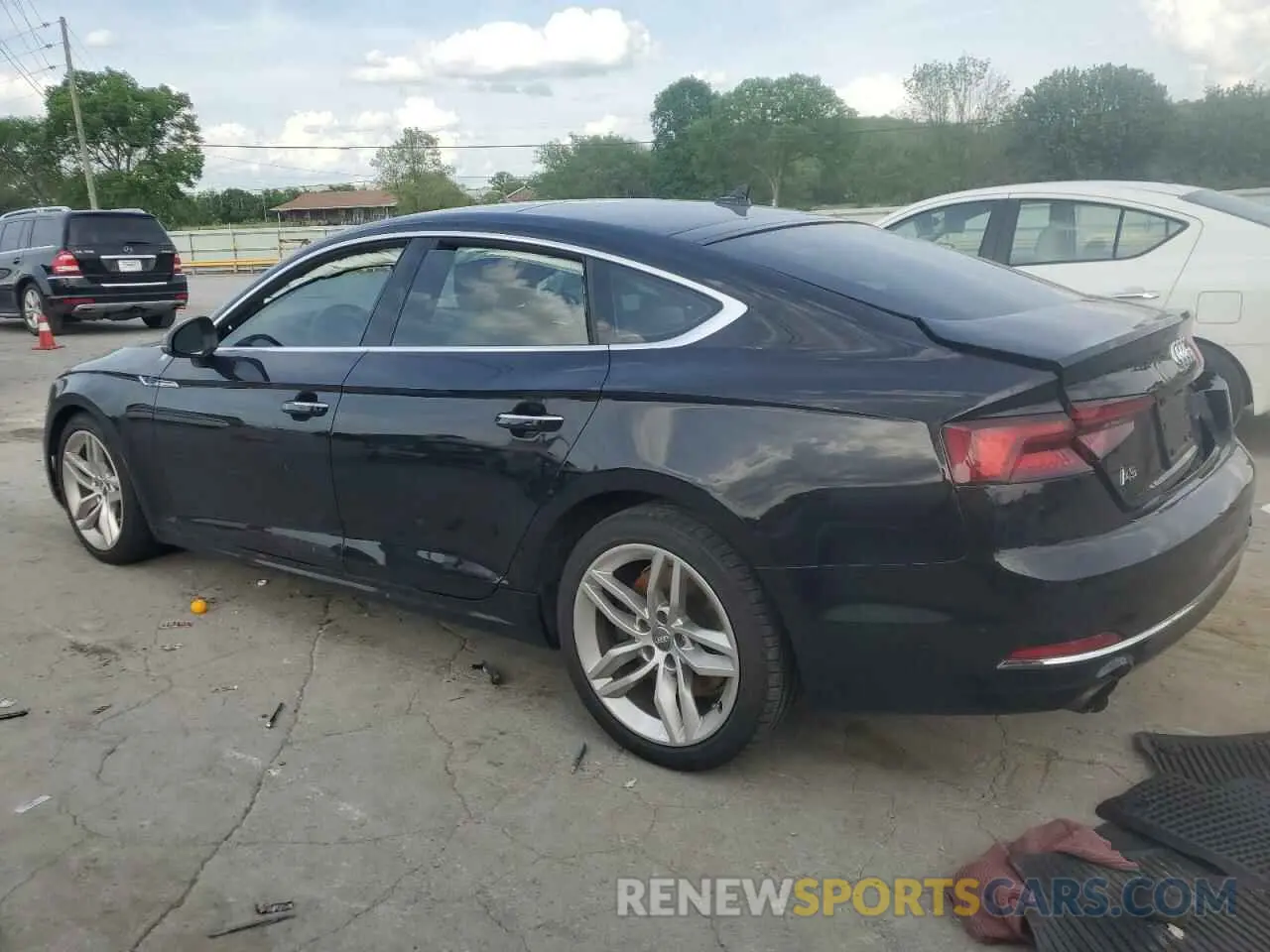 2 Photograph of a damaged car WAUANCF51KA051205 AUDI A5 2019