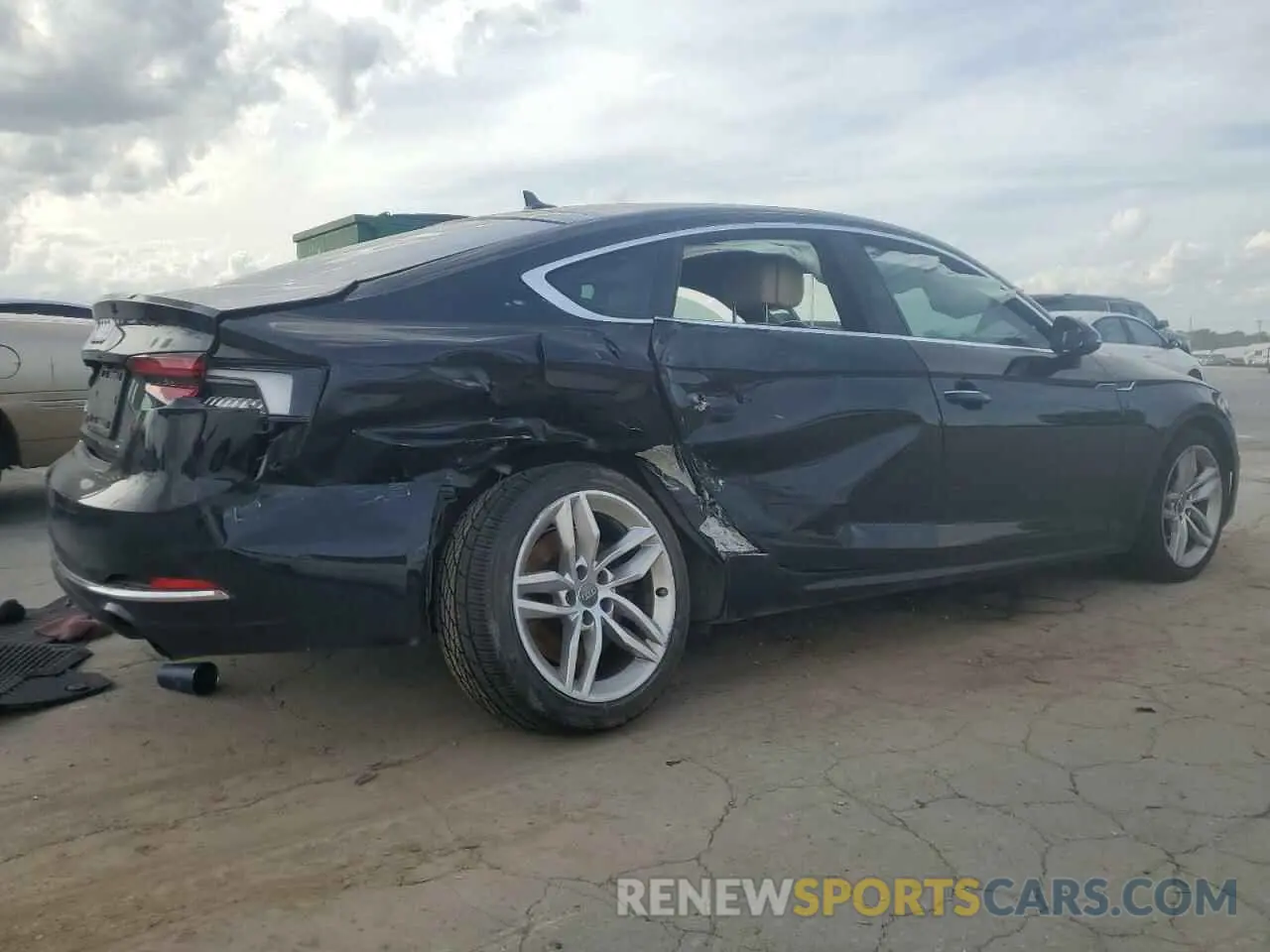 3 Photograph of a damaged car WAUANCF51KA051205 AUDI A5 2019